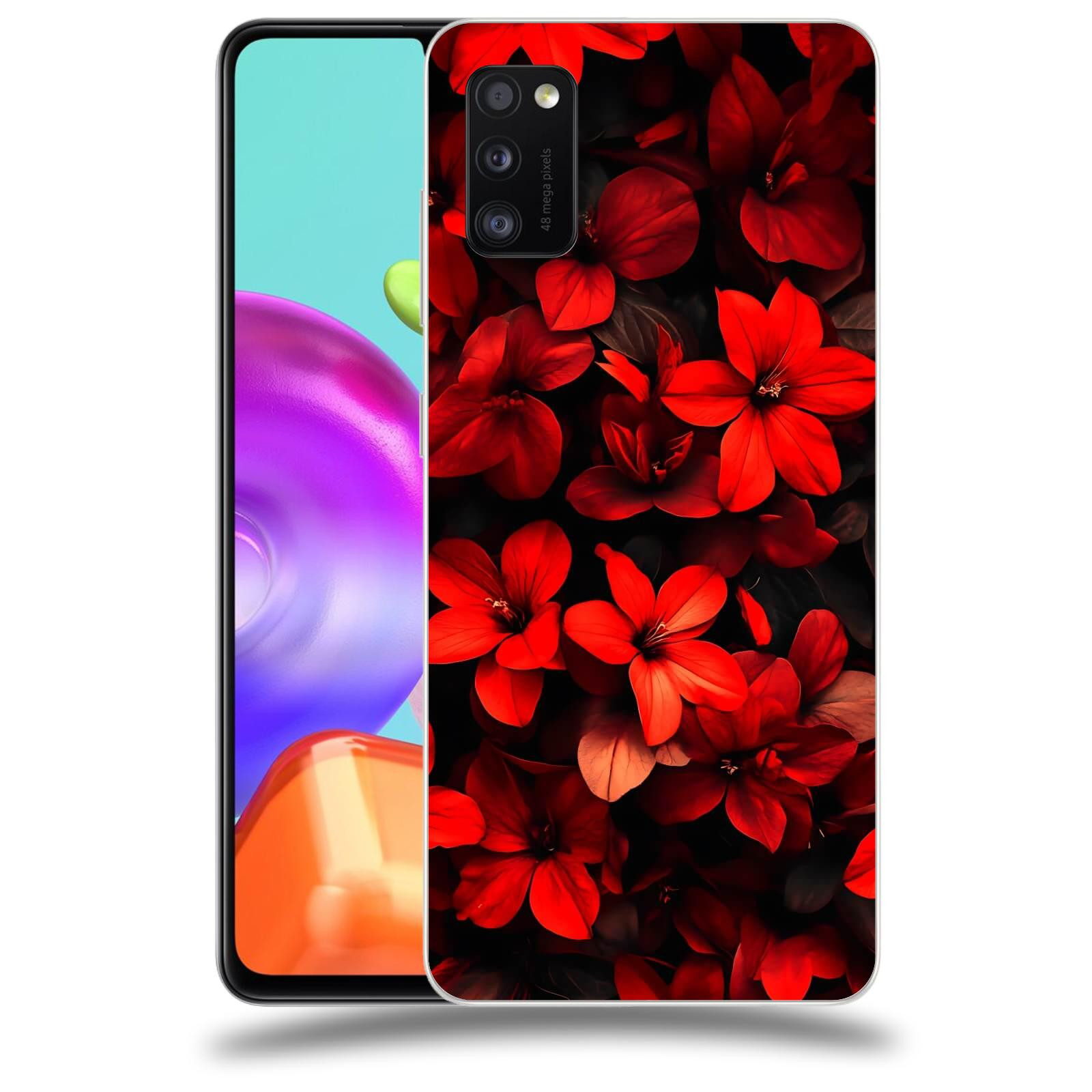 ACOVER Kryt na mobil Samsung Galaxy A41 A415F - Temná vášeň