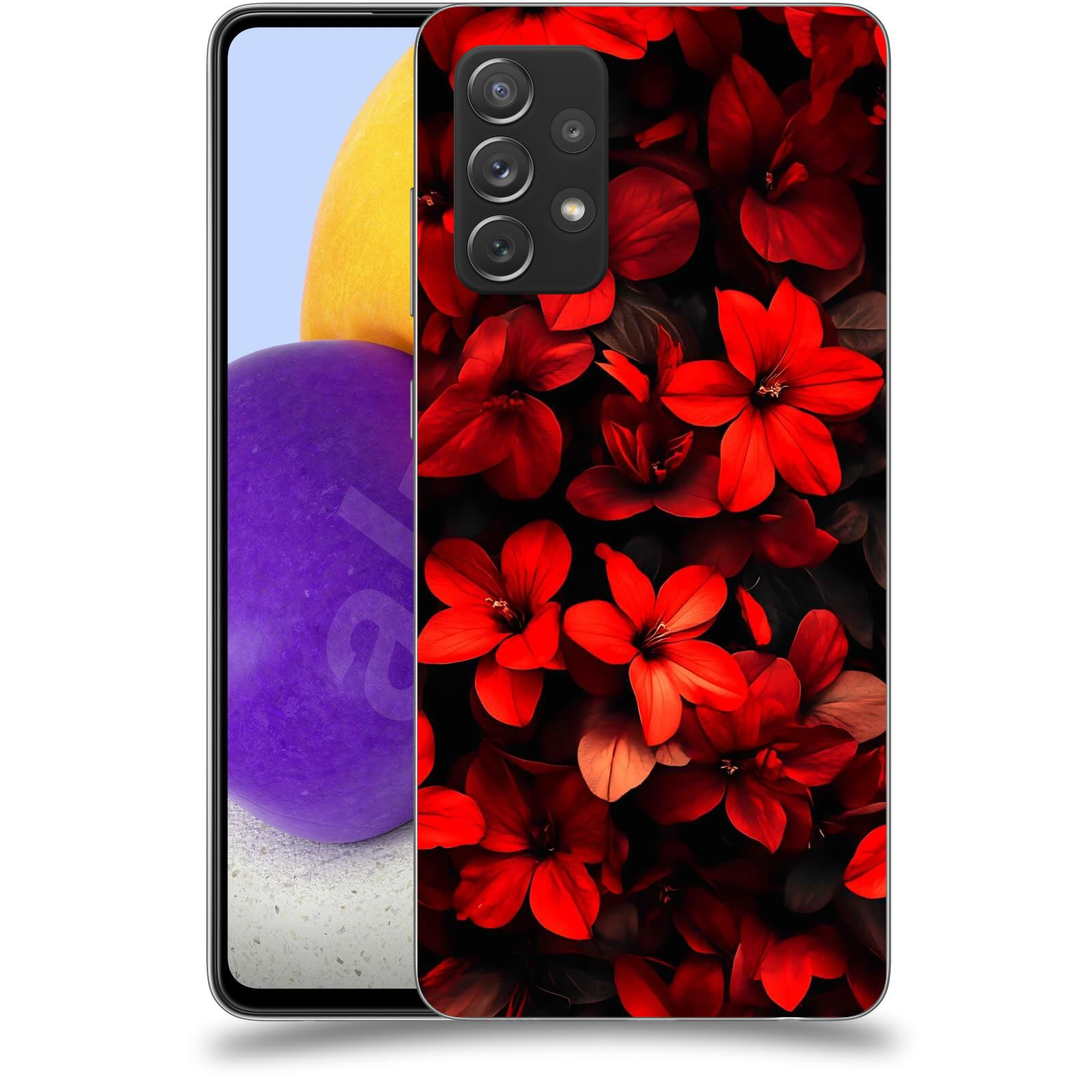 ACOVER Kryt na mobil Samsung Galaxy A72 A725F - Temná vášeň