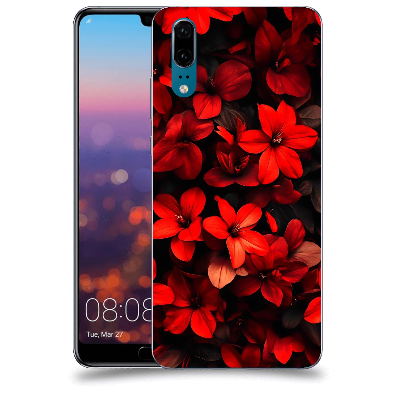 ACOVER Kryt na mobil Huawei P20 - Temná vášeň