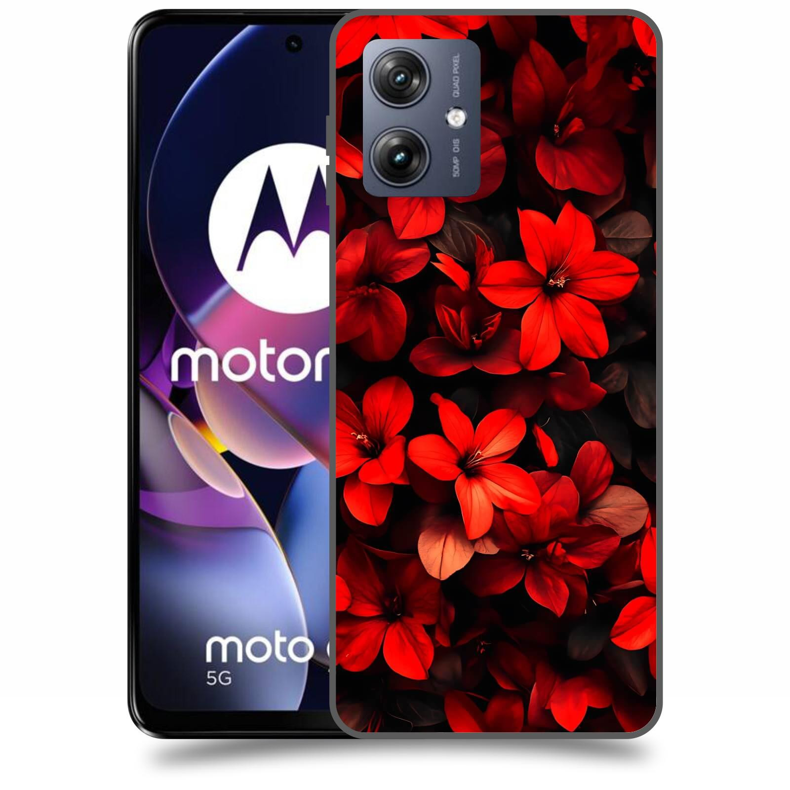 ACOVER Kryt na mobil Motorola Moto G54 5G - Temná vášeň