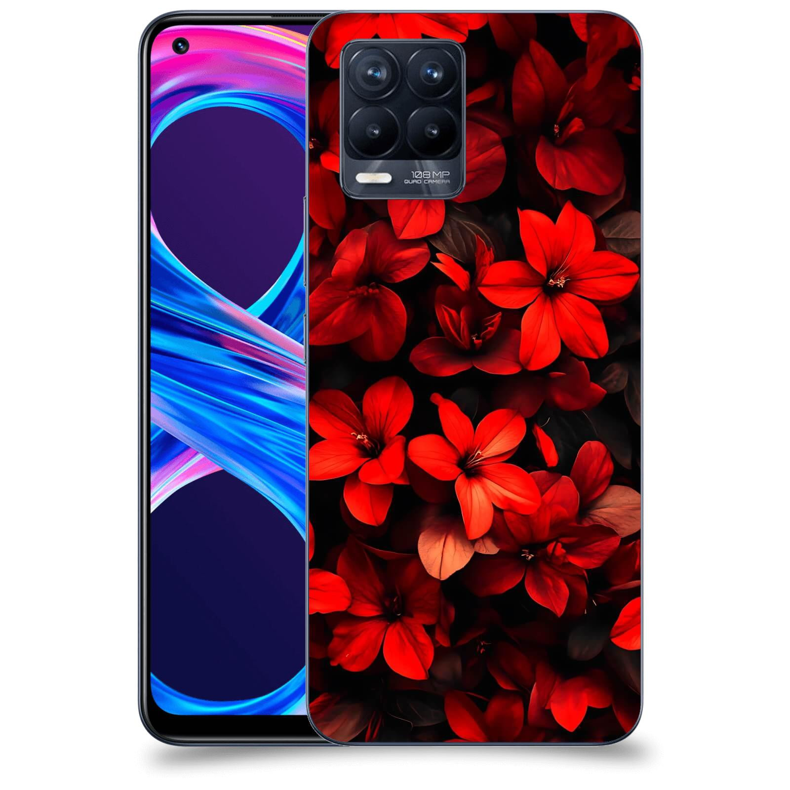 ACOVER Kryt na mobil Realme 8 Pro - Temná vášeň