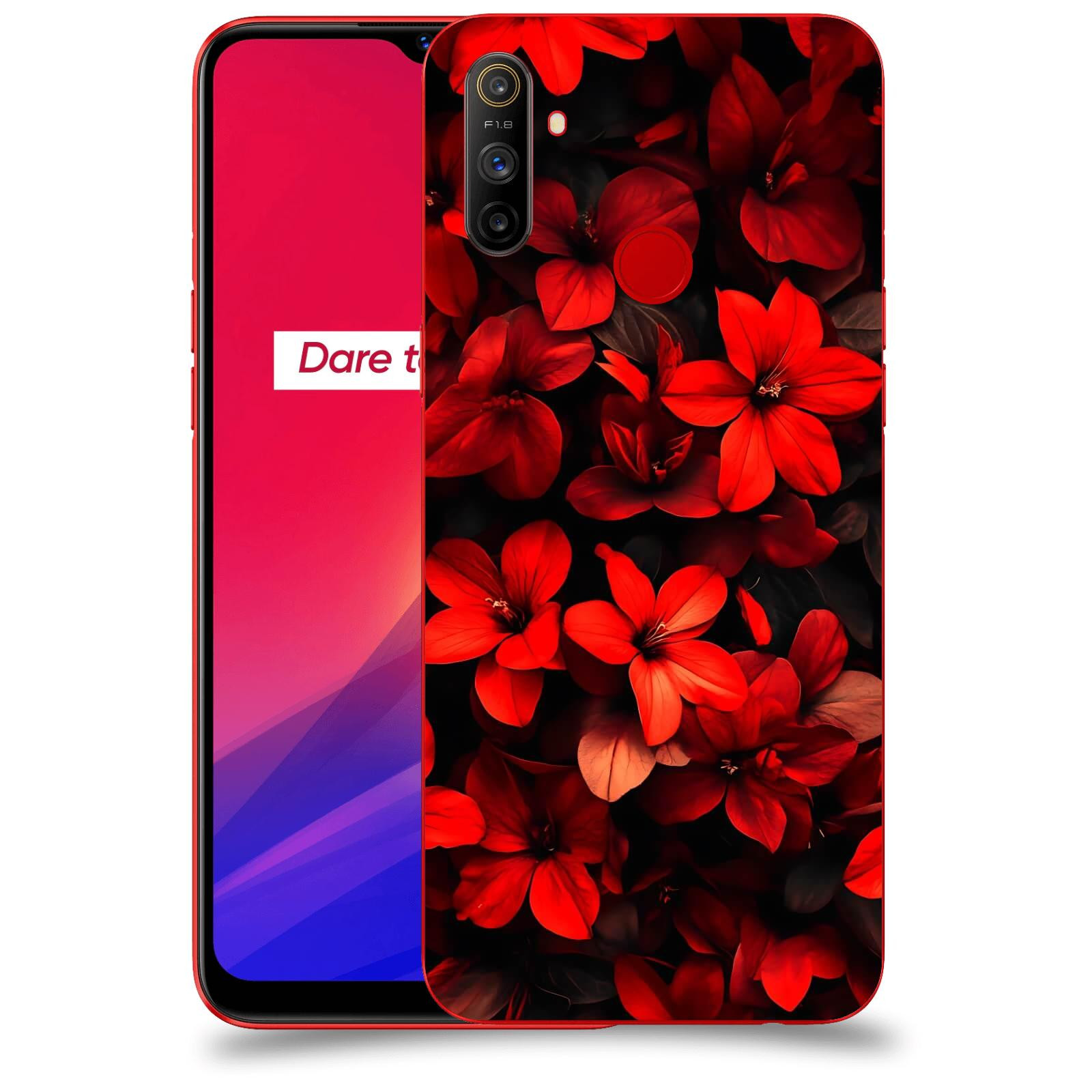 ACOVER Kryt na mobil Realme C3 - Temná vášeň