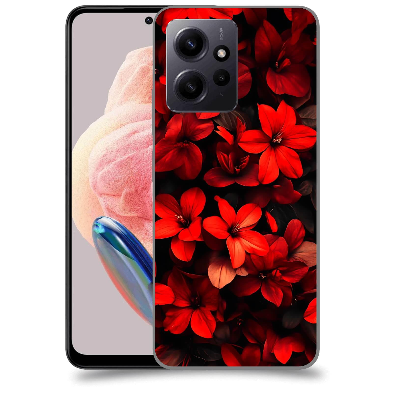 ACOVER Kryt na mobil Xiaomi Redmi Note 12 4G - Temná vášeň