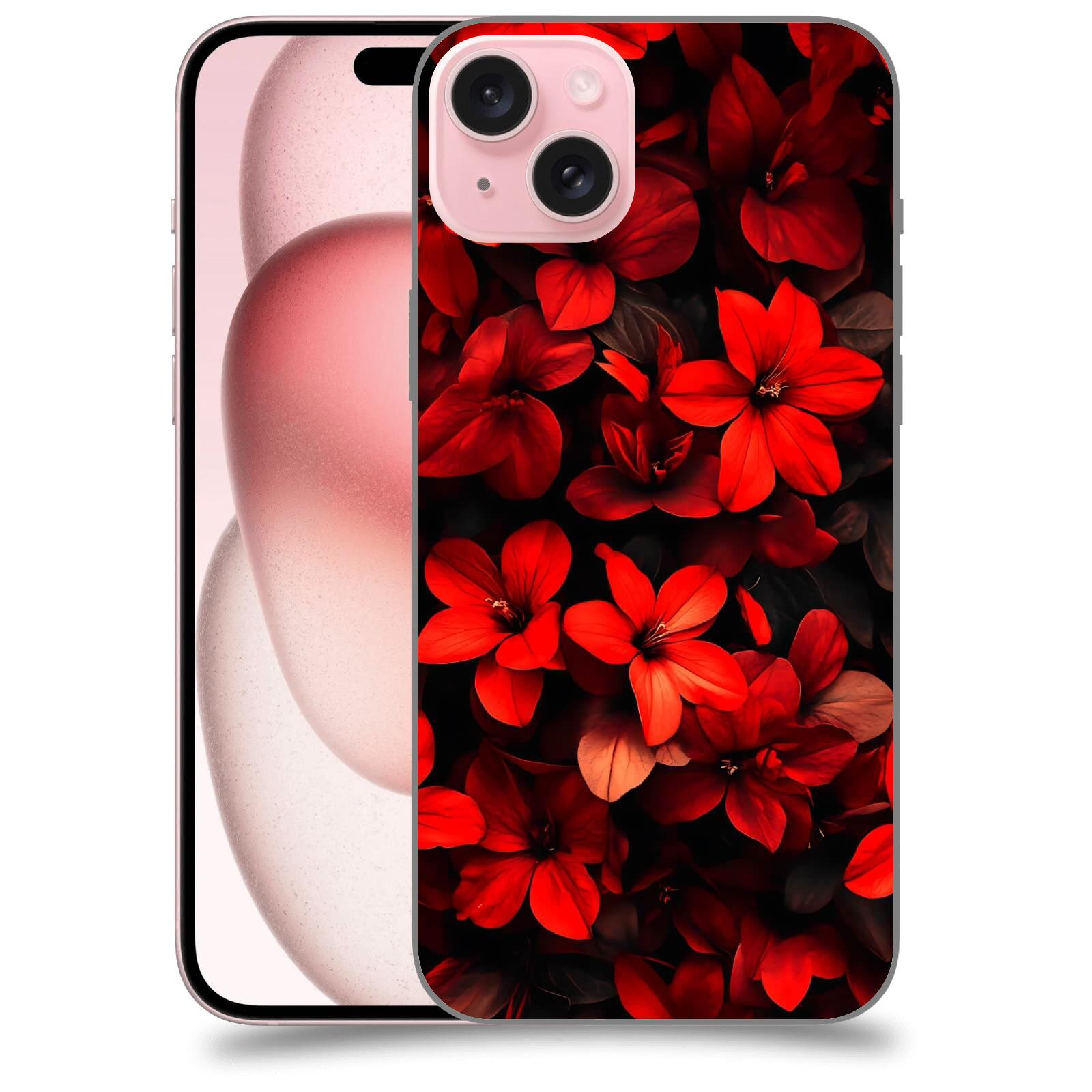 ACOVER Kryt na mobil Apple iPhone 15 plus - Temná vášeň