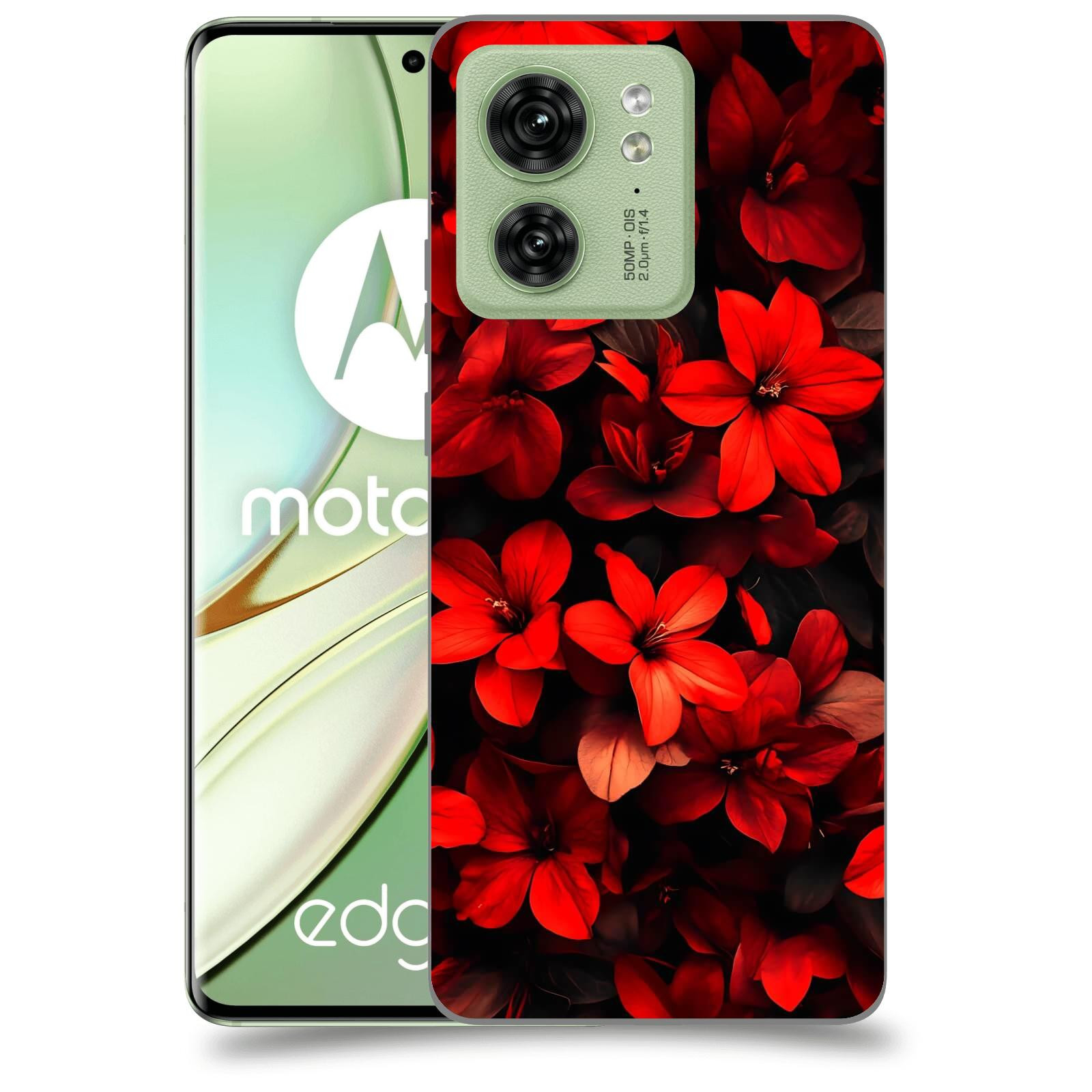 ACOVER Kryt na mobil Motorola EDGE 40 5G - Temná vášeň