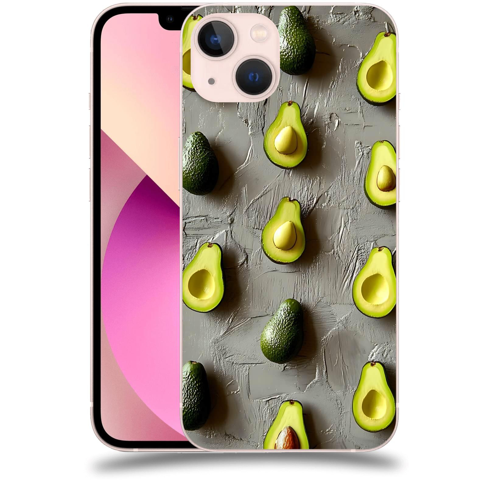 ACOVER Kryt na mobil Apple iPhone 13 - Zelená harmonie