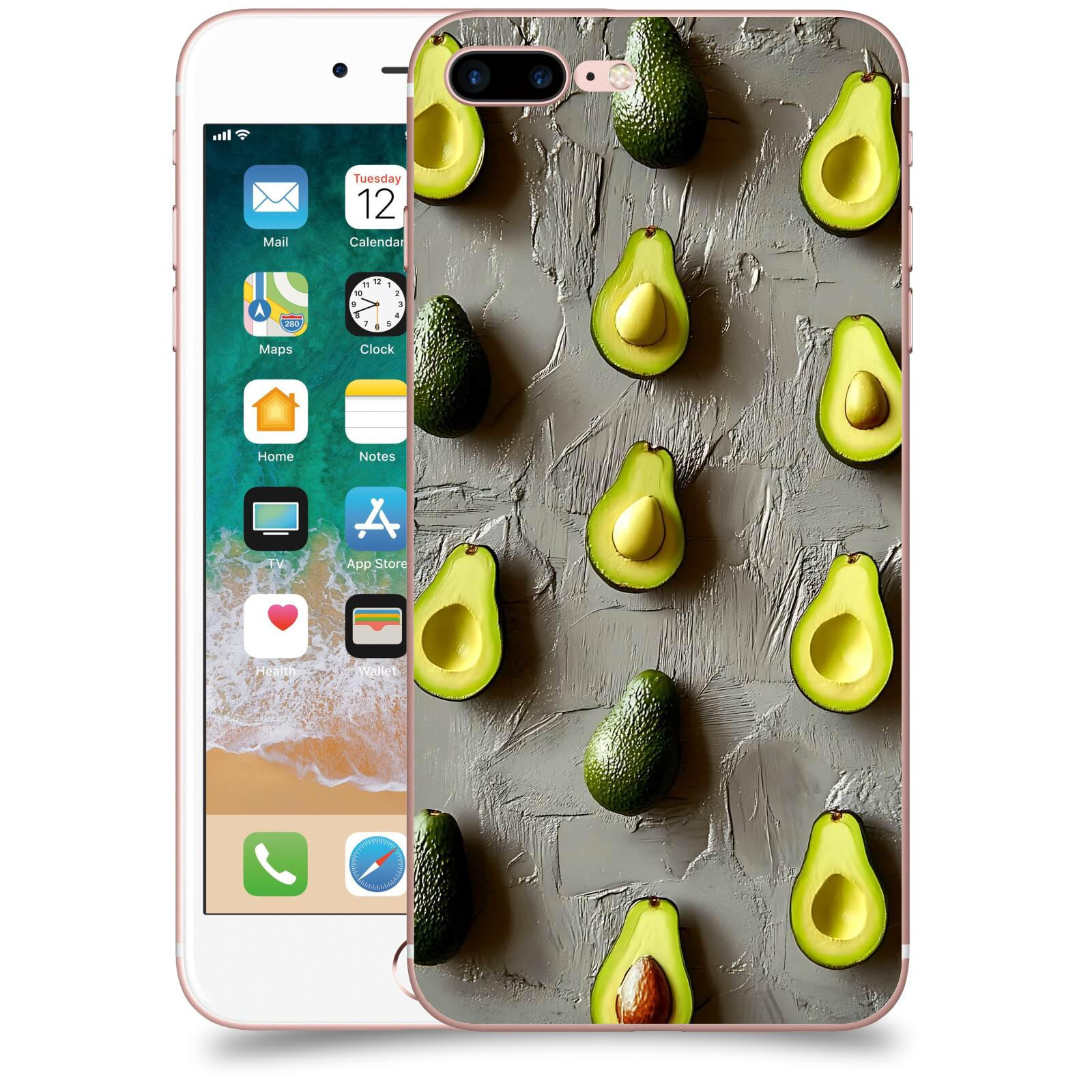 ACOVER Kryt na mobil Apple iPhone 7 Plus - Zelená harmonie