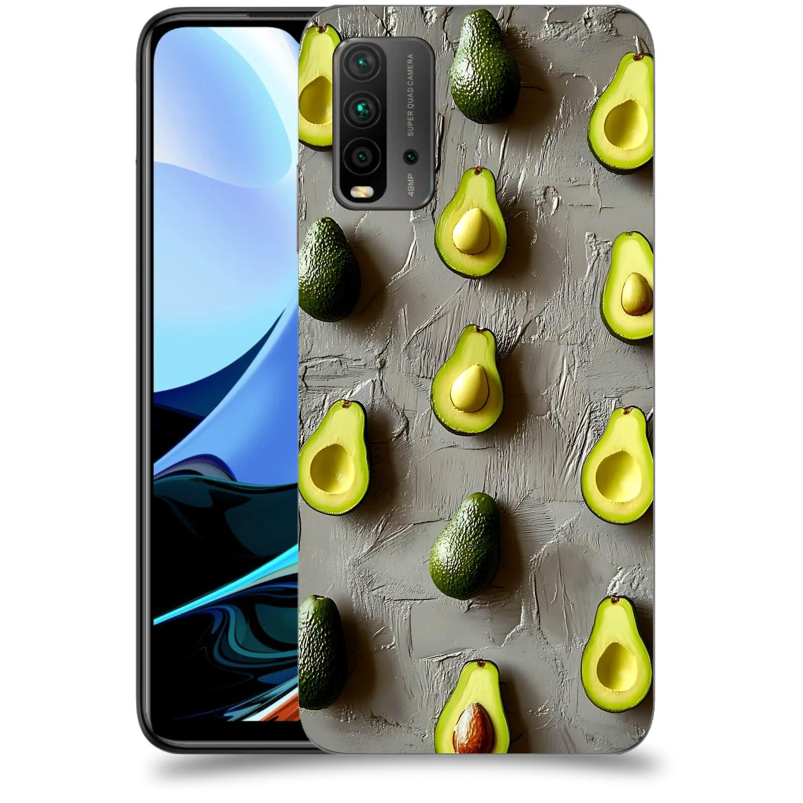ACOVER Kryt na mobil Xiaomi Redmi 9T - Zelená harmonie