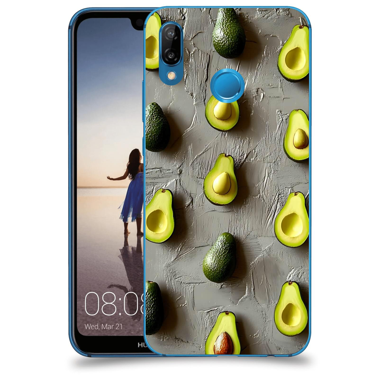 ACOVER Kryt na mobil Huawei P20 Lite - Zelená harmonie