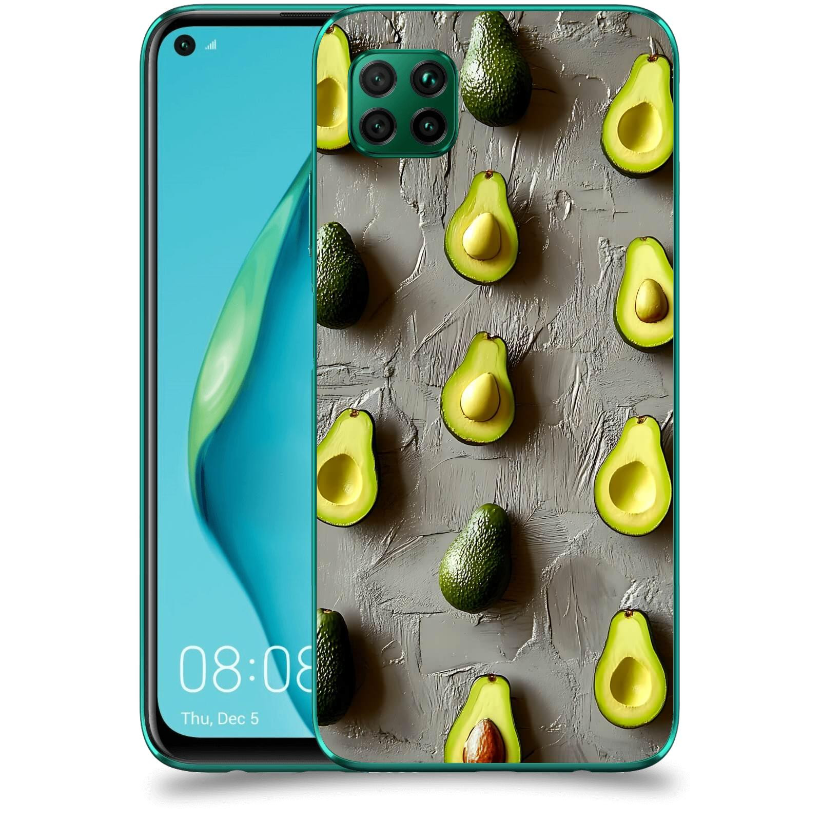 ACOVER Kryt na mobil Huawei P40 Lite - Zelená harmonie