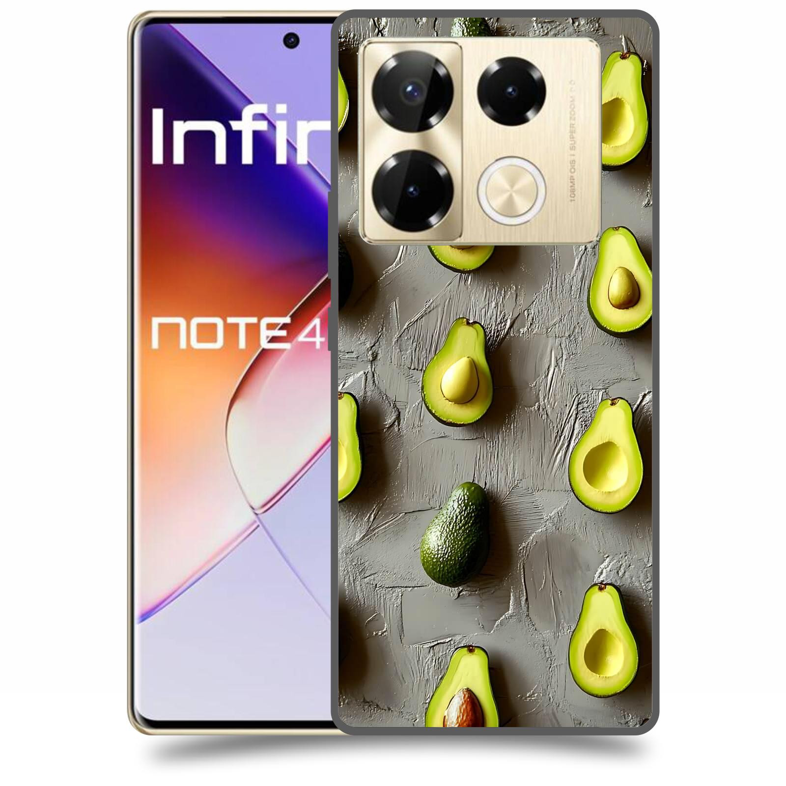 ACOVER Kryt na mobil Infinix Note 40 PRO - Zelená harmonie