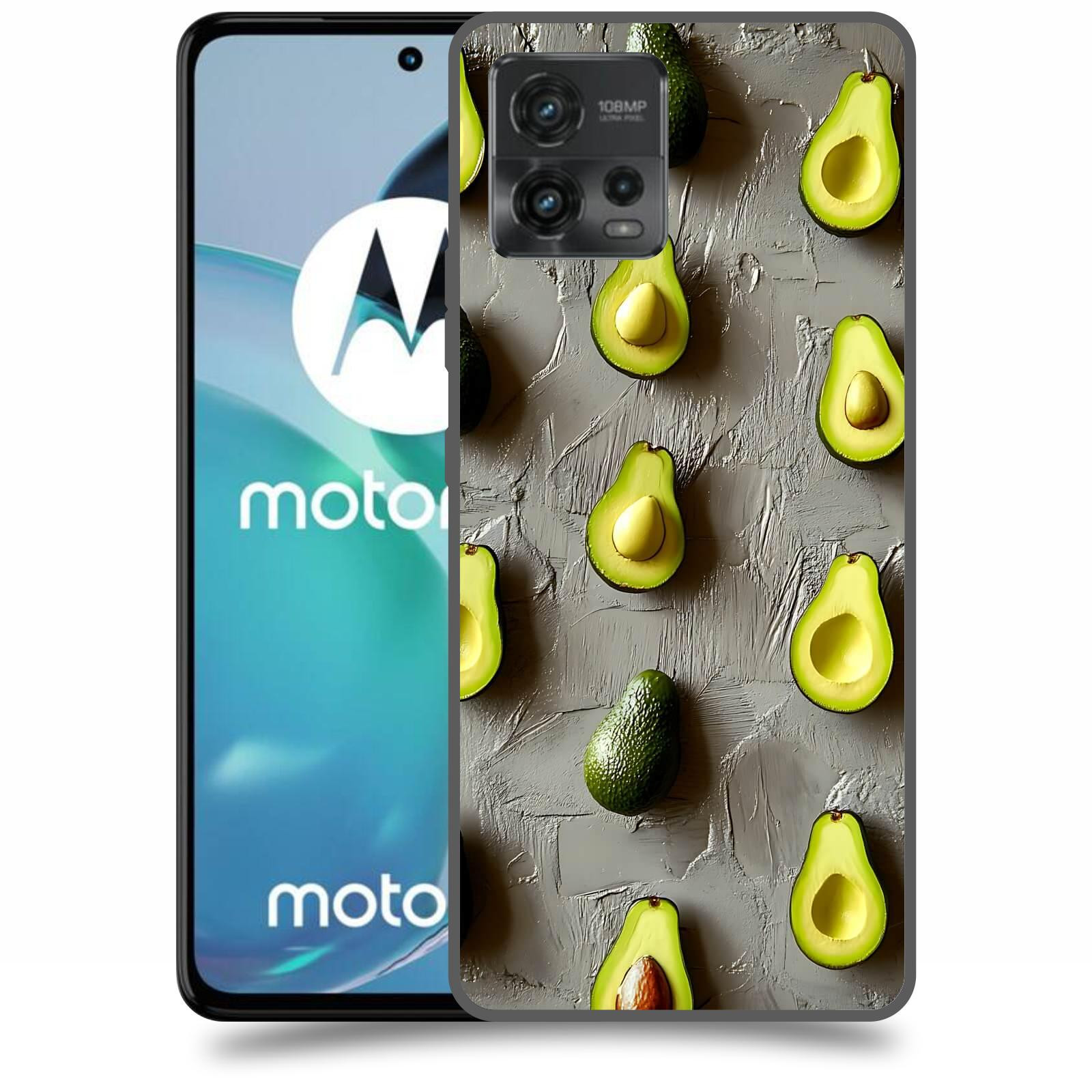 ACOVER Kryt na mobil Motorola Moto G72 - Zelená harmonie