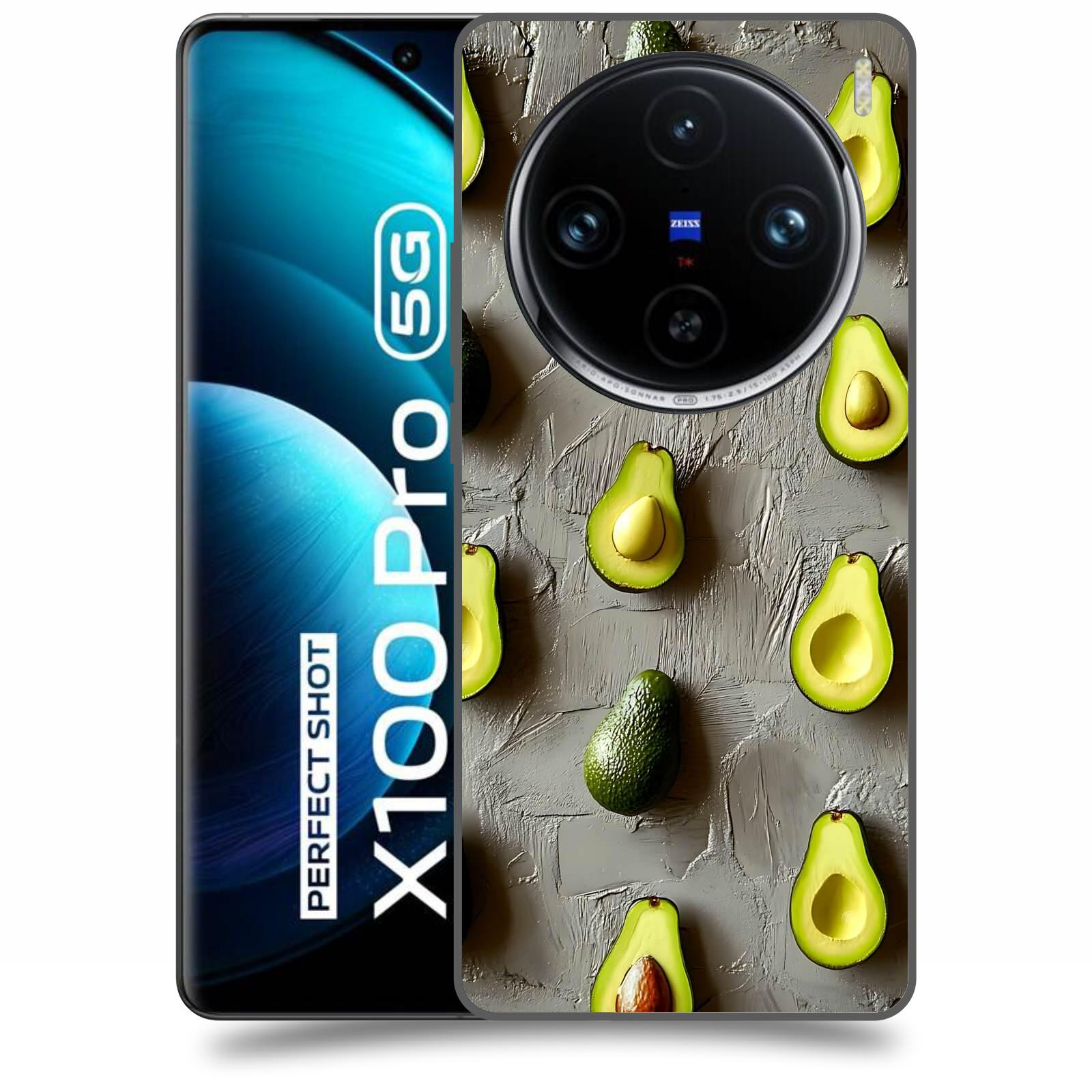 ACOVER Kryt na mobil Vivo X100 Pro 5G - Zelená harmonie