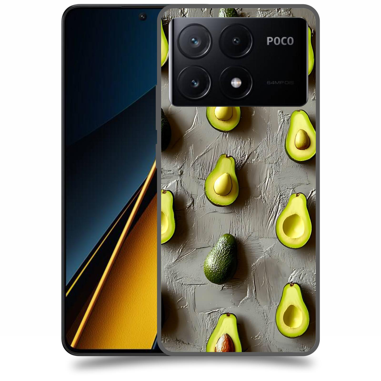 ACOVER Kryt na mobil Poco X6 Pro 5G - Zelená harmonie