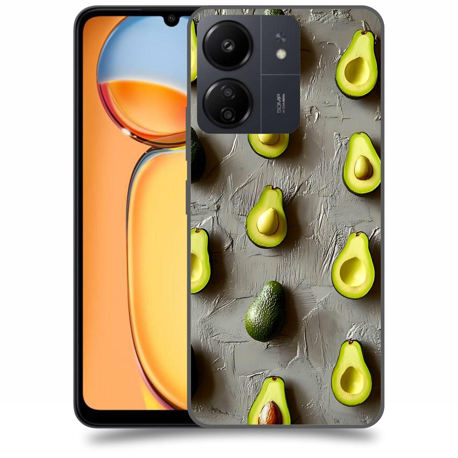 ACOVER Kryt na mobil Xiaomi Redmi 13C 4G  Zelená harmonie