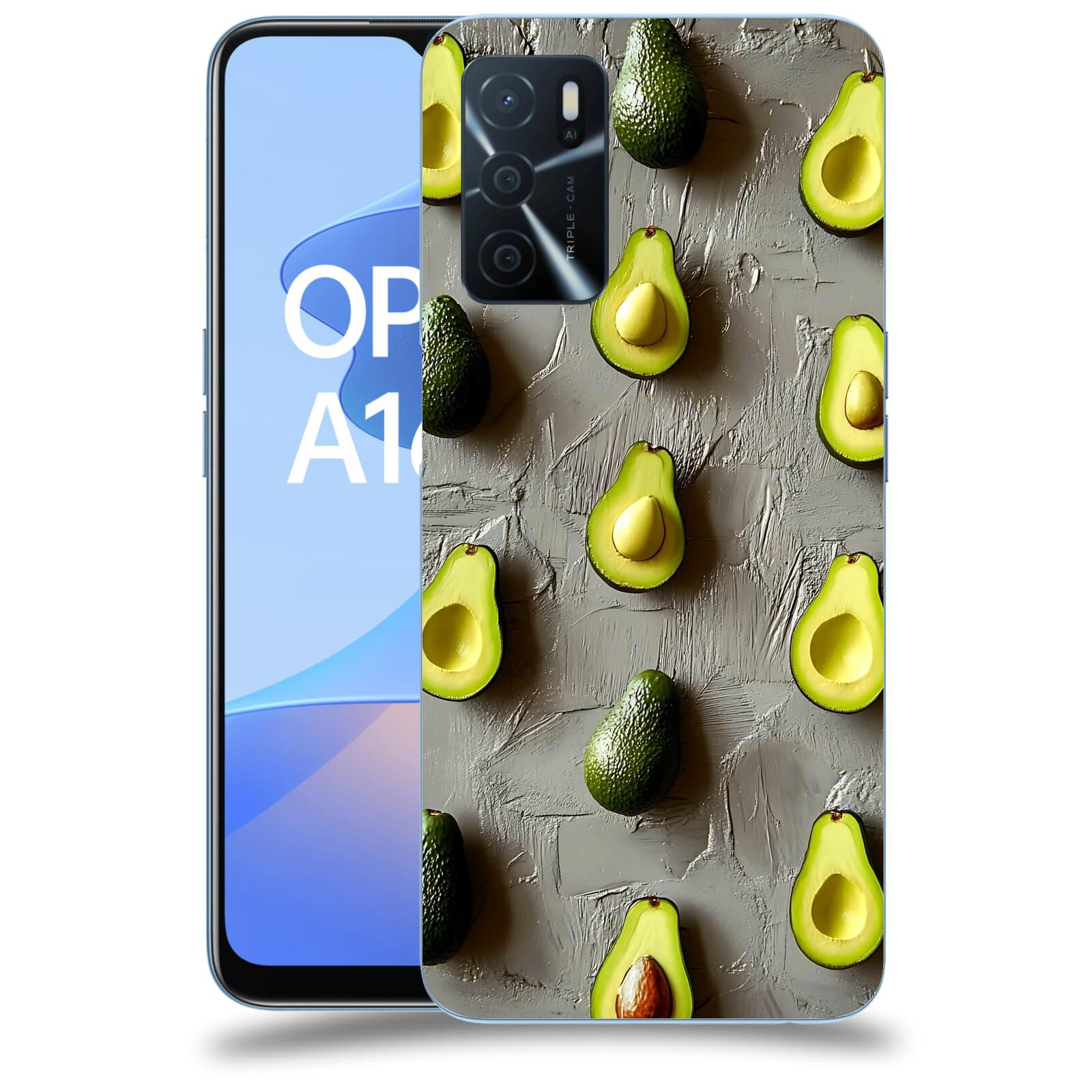 ACOVER Kryt na mobil OPPO A16s - Zelená harmonie