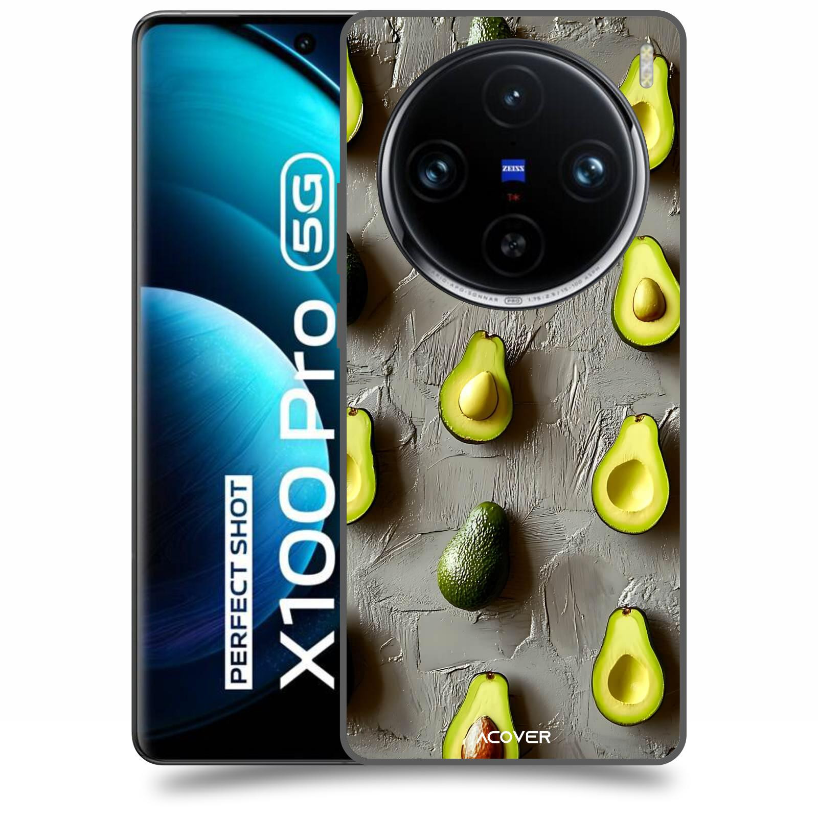 ACOVER Kryt na mobil Vivo X100 Pro - Zelená harmonie