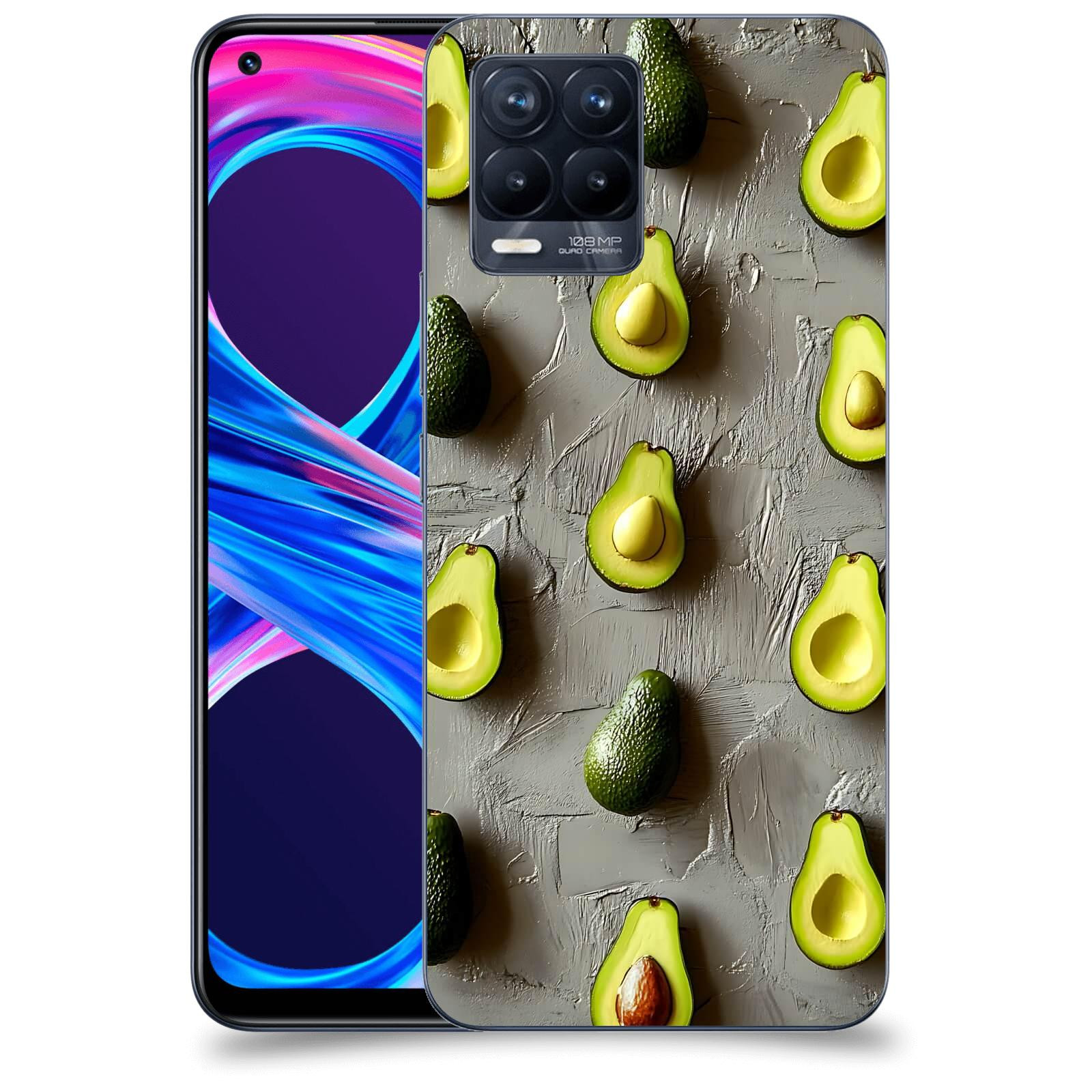 ACOVER Kryt na mobil Realme 8 Pro - Zelená harmonie