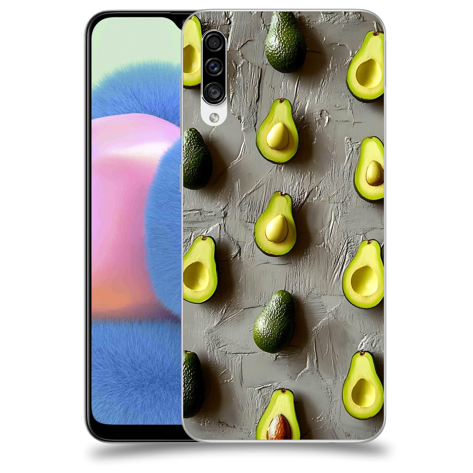 ACOVER Kryt na mobil Samsung Galaxy A30s A307F - Zelená harmonie