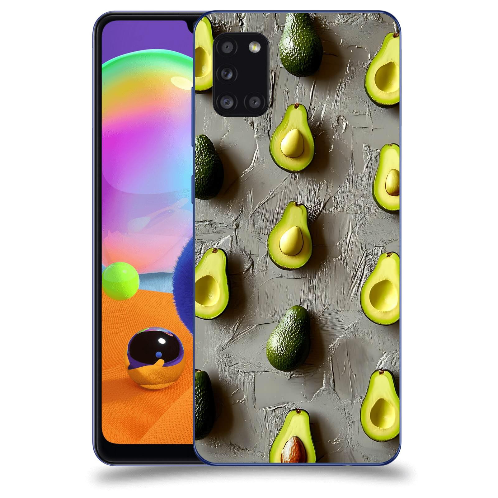 ACOVER Kryt na mobil Samsung Galaxy A31 A315F - Zelená harmonie