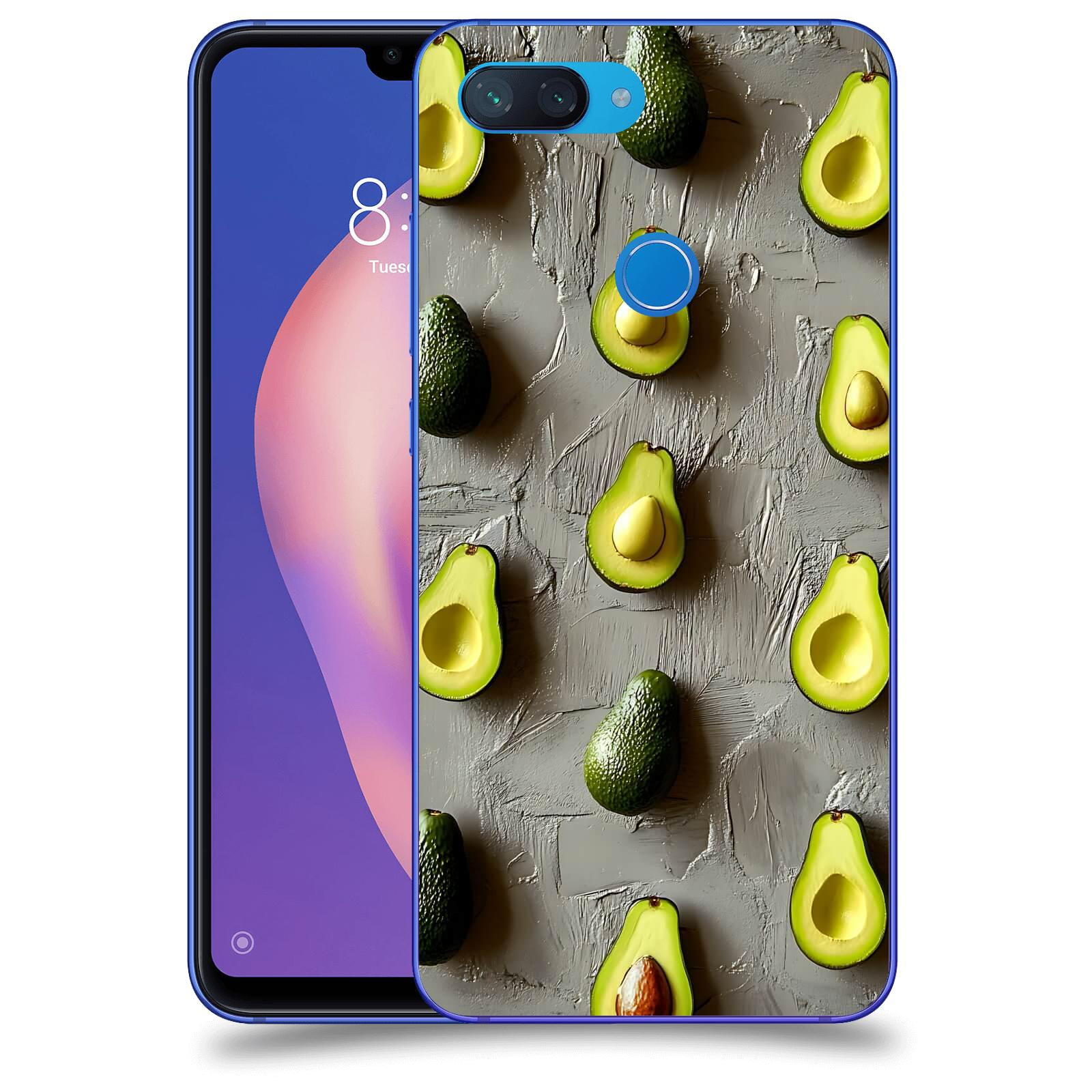ACOVER Kryt na mobil Xiaomi Mi 8 Lite - Zelená harmonie