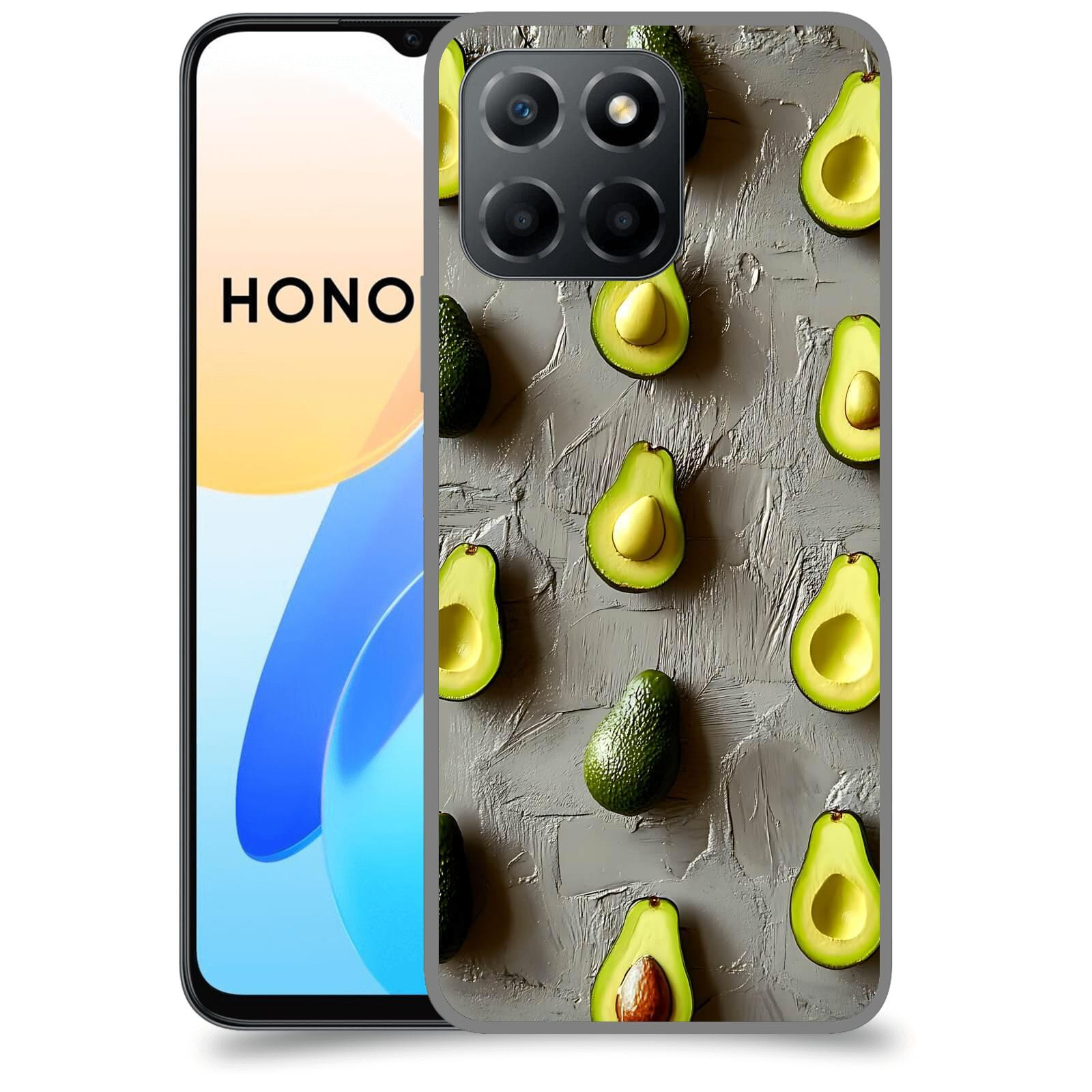 ACOVER Kryt na mobil Honor X8 4G - Zelená harmonie