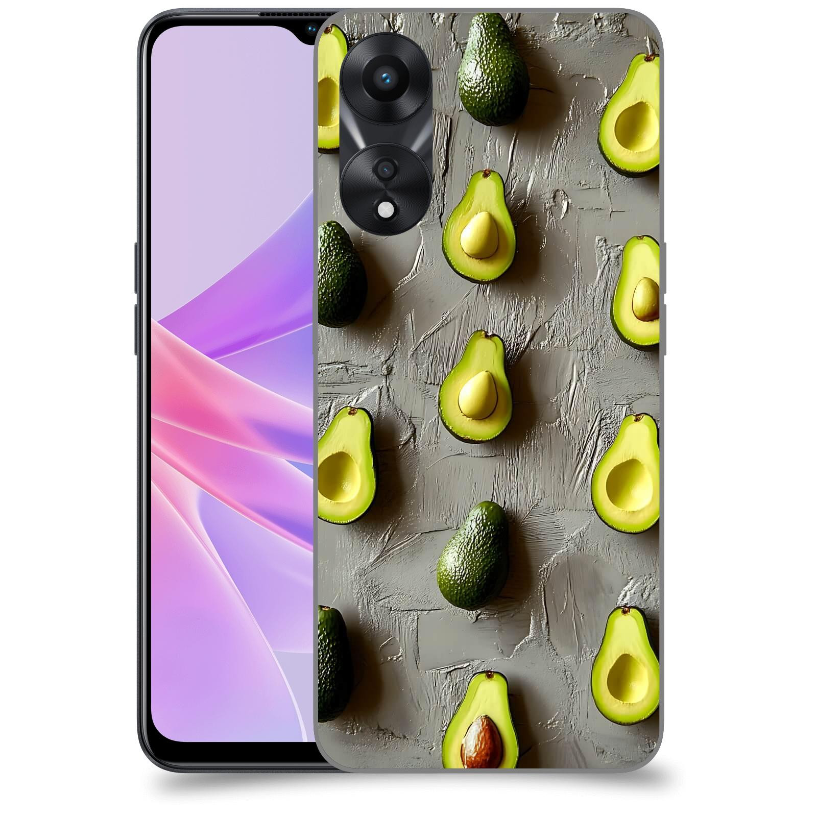 ACOVER Kryt na mobil OPPO A78 5G - Zelená harmonie