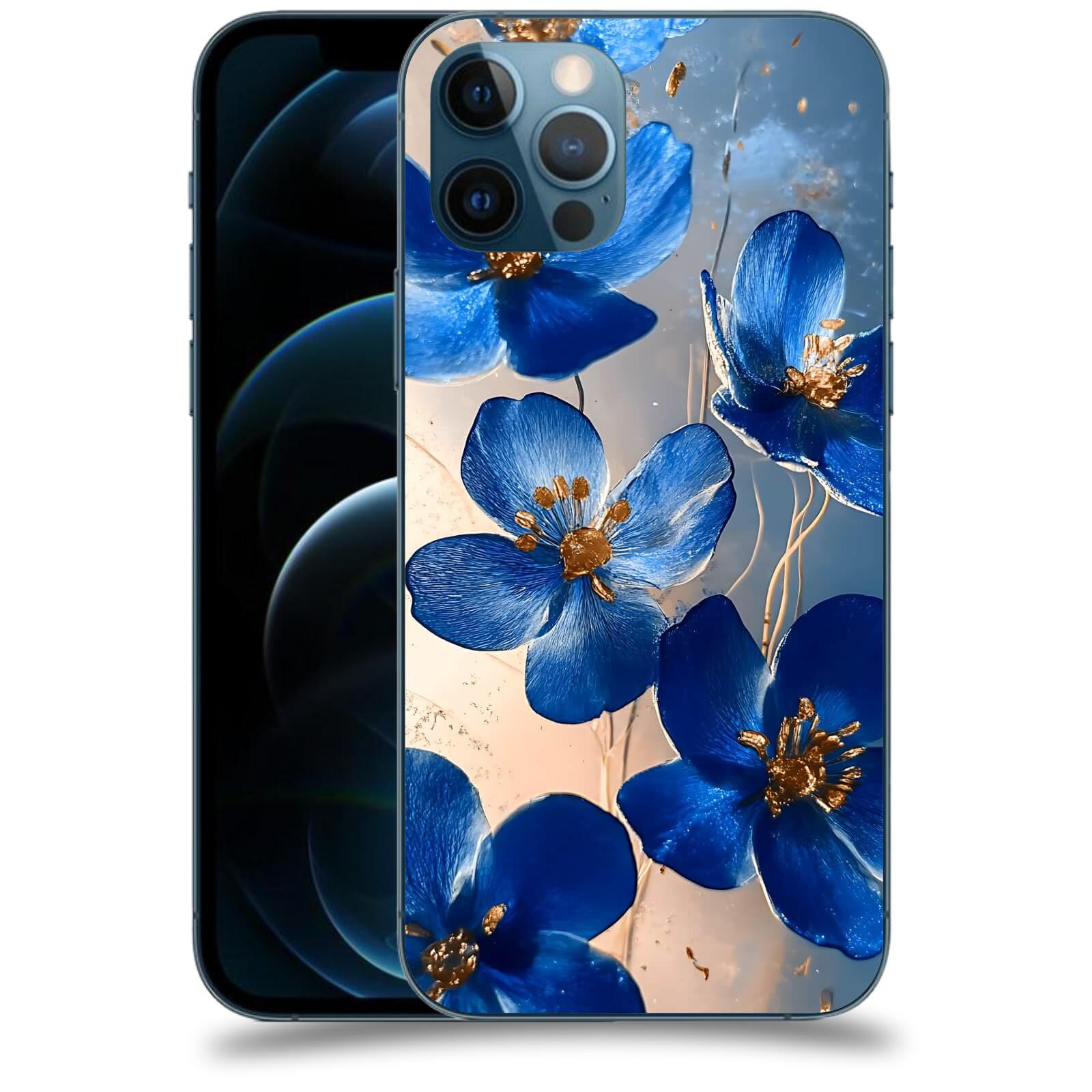 ACOVER Kryt na mobil Apple iPhone 12 Pro - Zlatá elegance