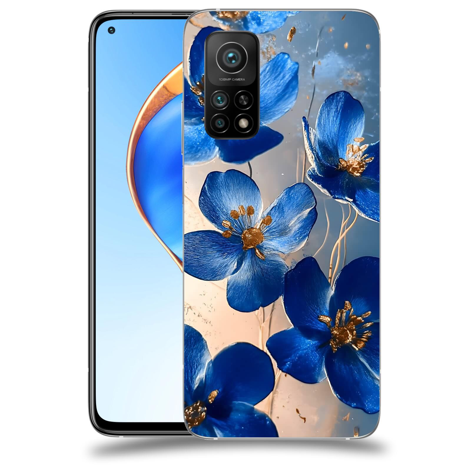 ACOVER Kryt na mobil Xiaomi Mi 10T Pro - Zlatá elegance