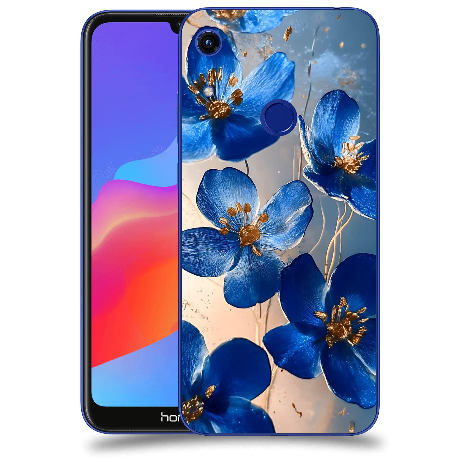 ACOVER Kryt na mobil Honor 8A - Zlatá elegance