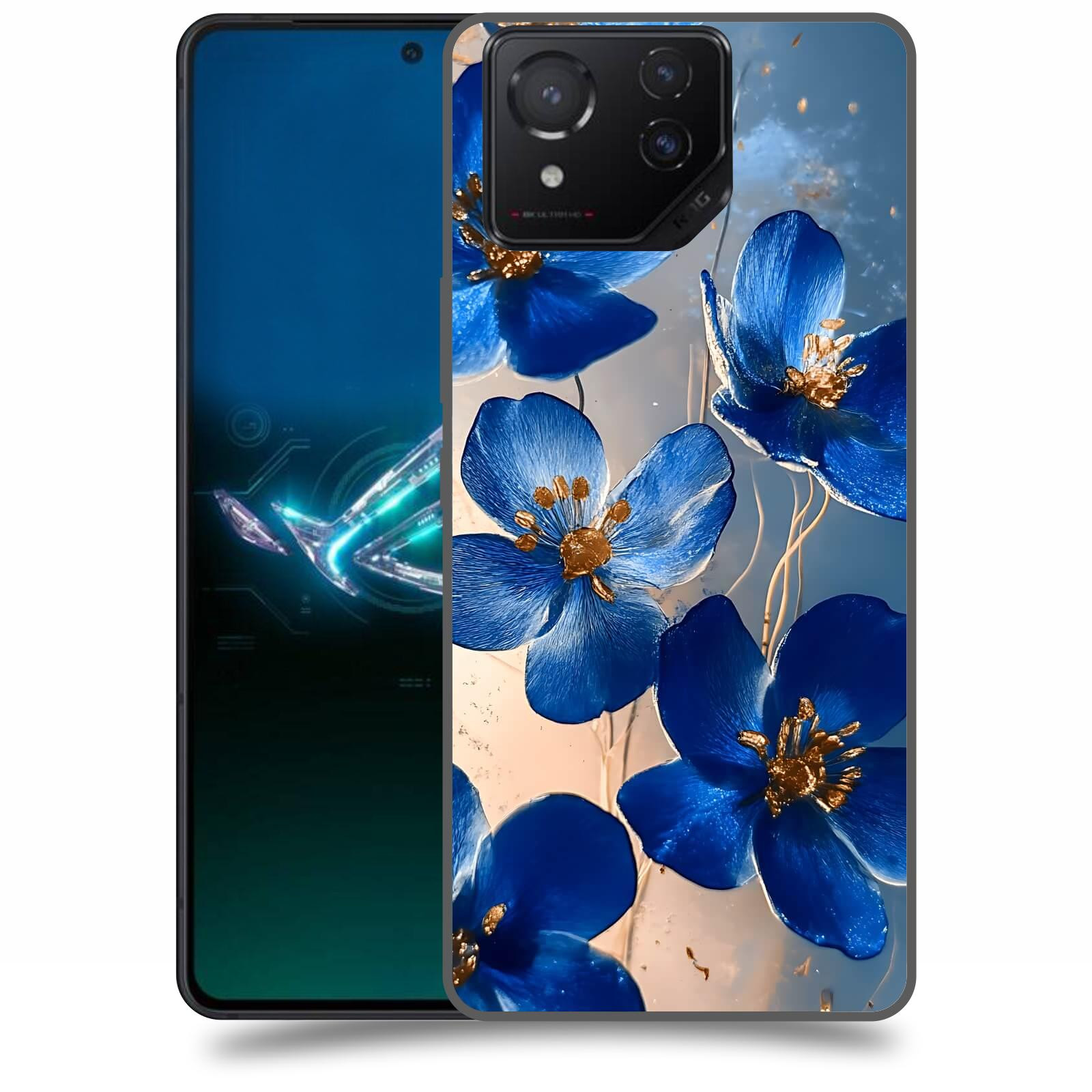 ACOVER Kryt na mobil Asus ROG Phone 8 - Zlatá elegance