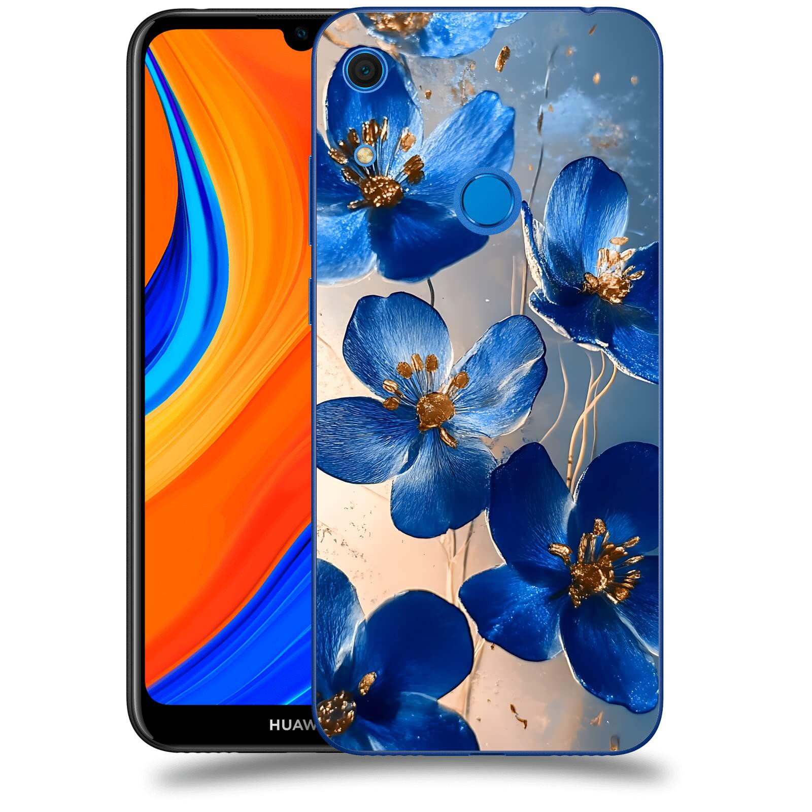 ACOVER Kryt na mobil Huawei Y6S - Zlatá elegance