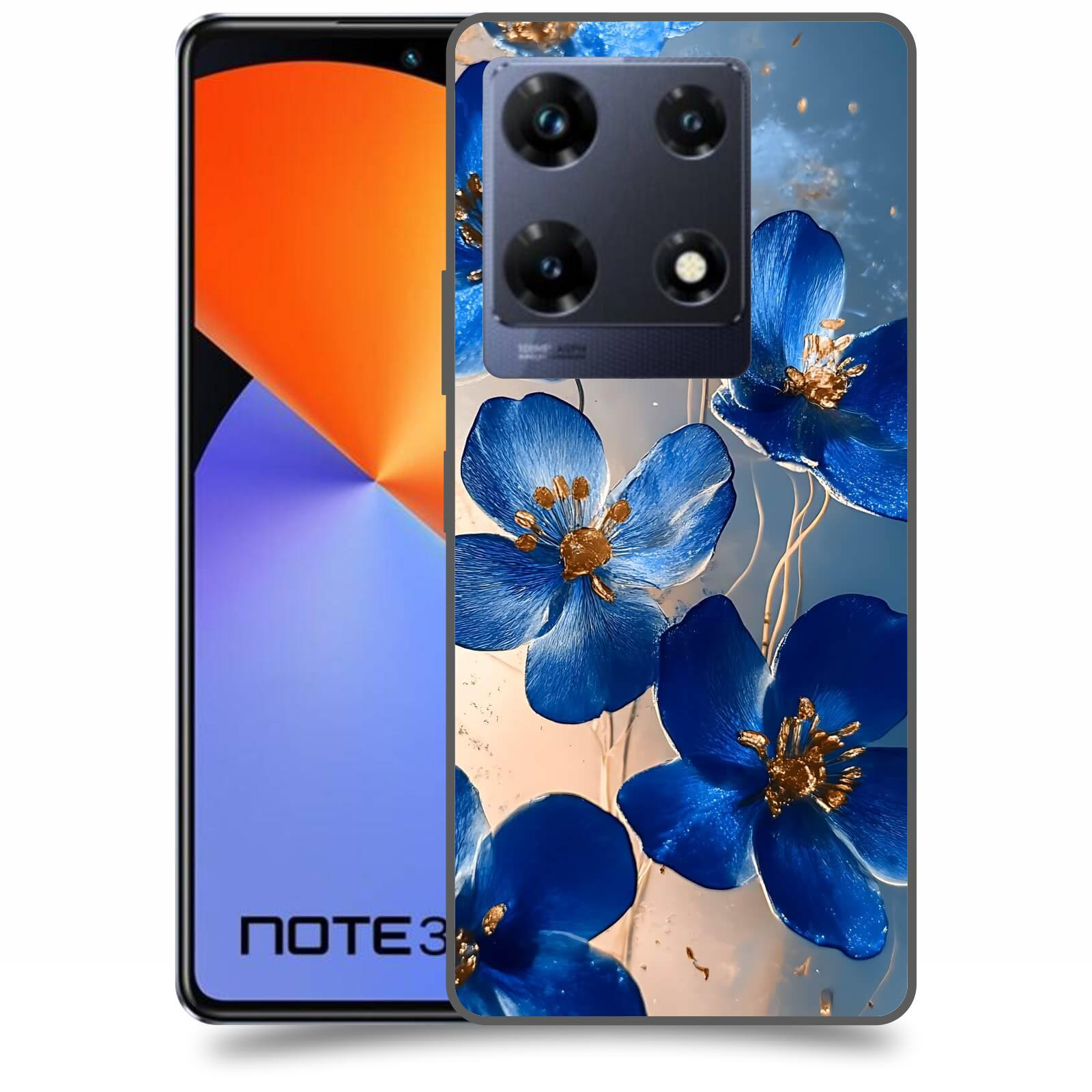 ACOVER Kryt na mobil Infinix Note 30 PRO - Zlatá elegance