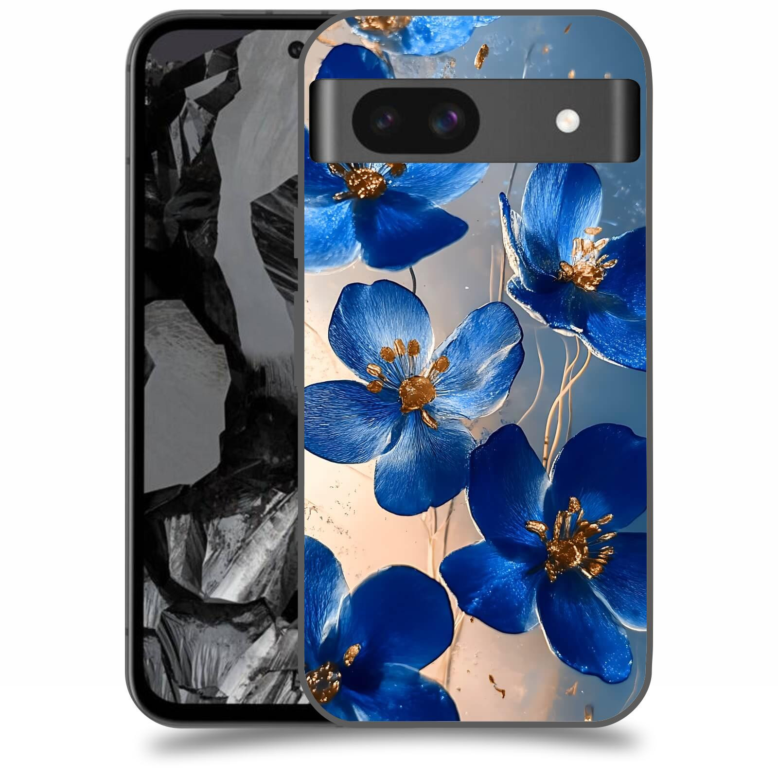 ACOVER Kryt na mobil Google Pixel 8A - Zlatá elegance