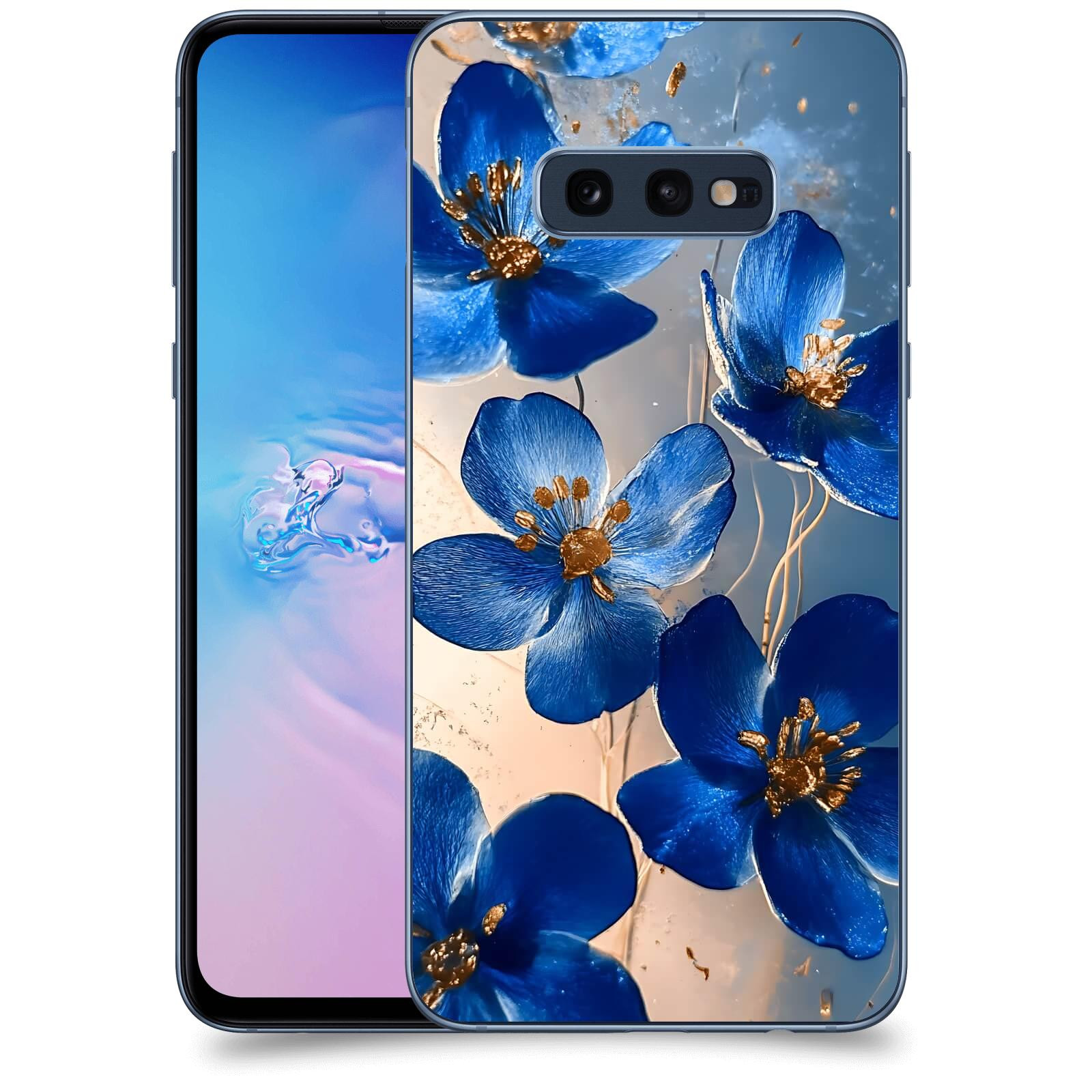 ACOVER Kryt na mobil Samsung Galaxy S10e G970 - Zlatá elegance
