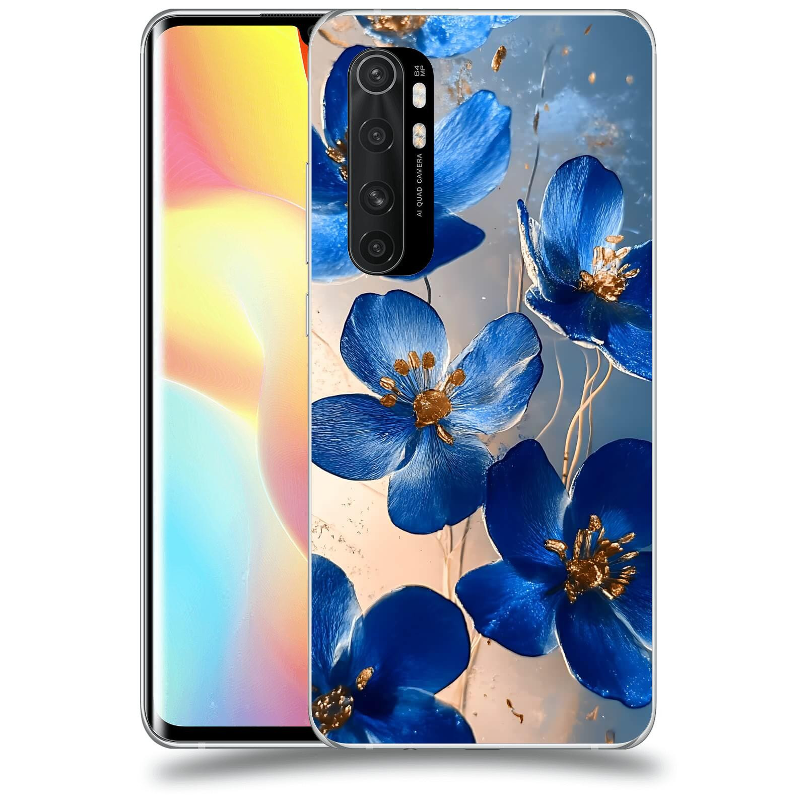 ACOVER Kryt na mobil Xiaomi Mi Note 10 Lite - Zlatá elegance