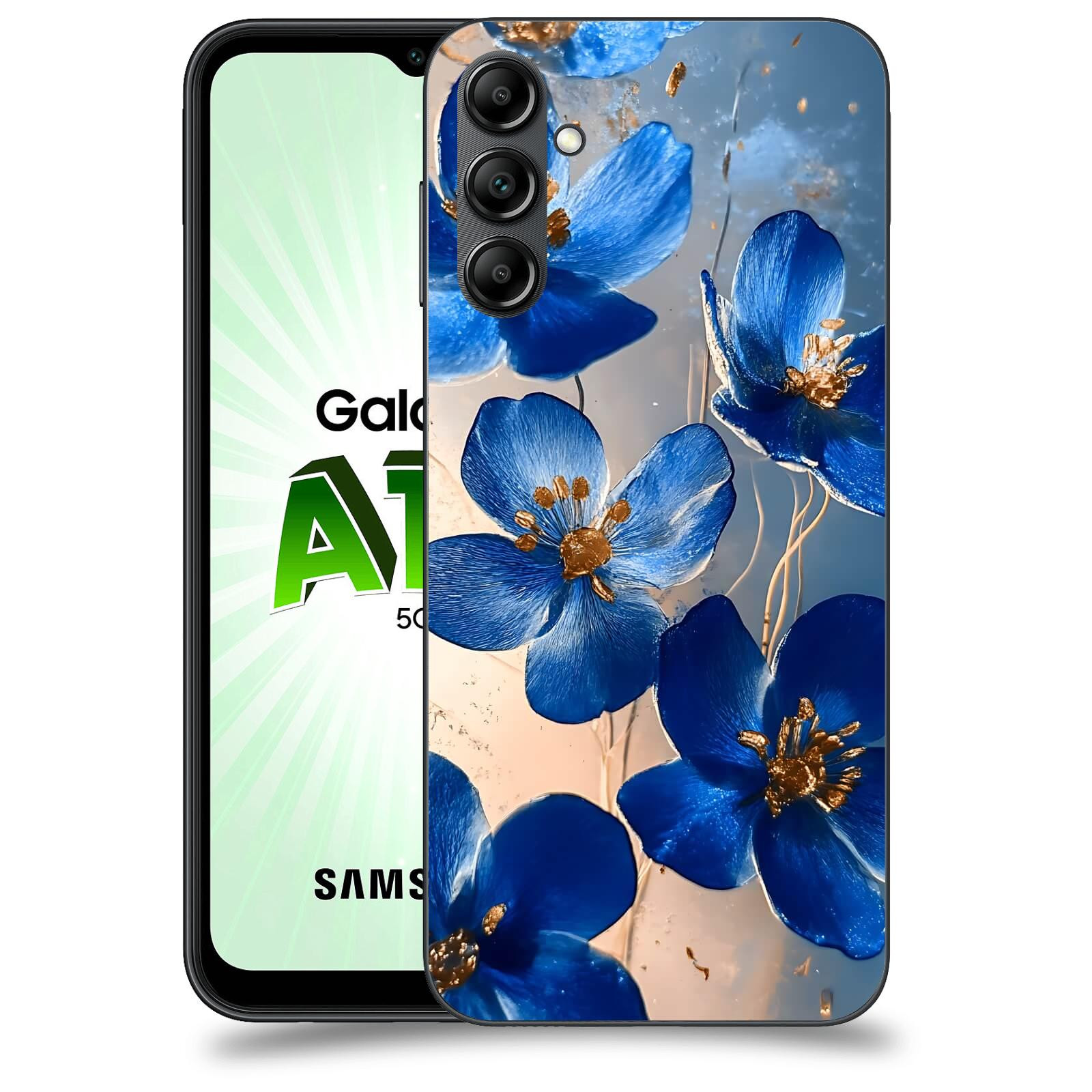 ACOVER Kryt na mobil Samsung Galaxy A14 5G - Zlatá elegance