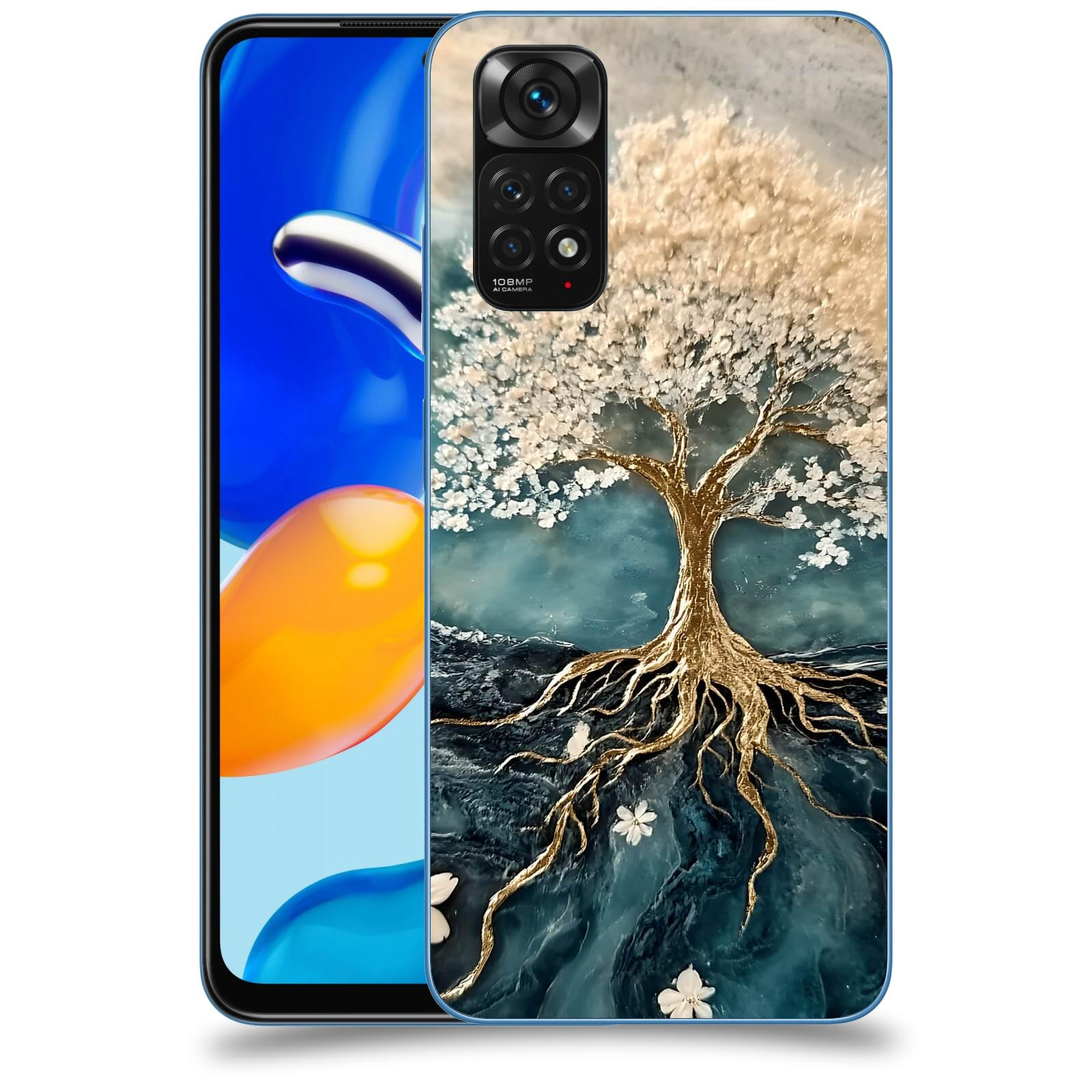 ACOVER Kryt na mobil Xiaomi Redmi Note 11S - Zlatý život