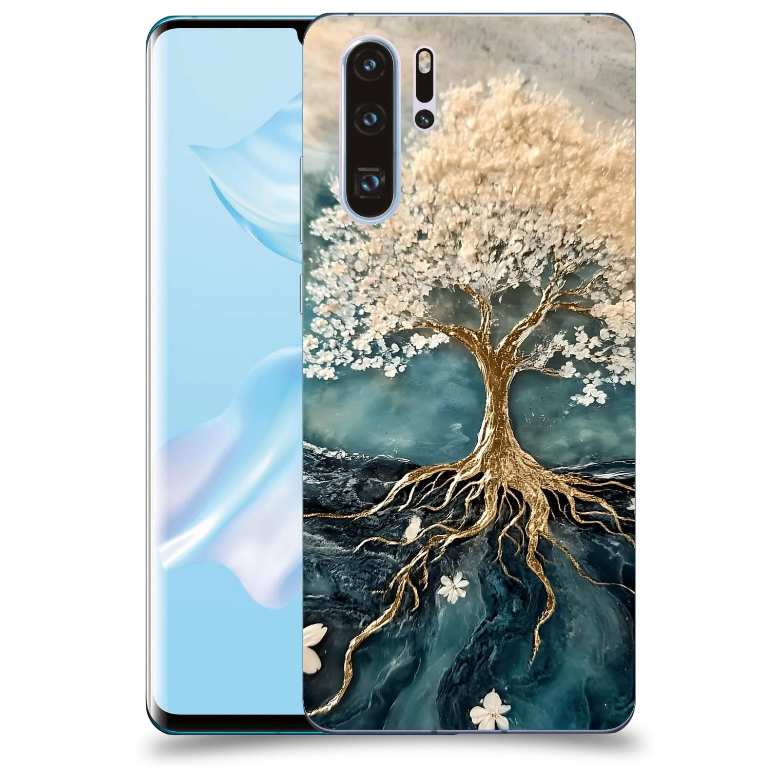 ACOVER Kryt na mobil Huawei P30 - Zlatý život