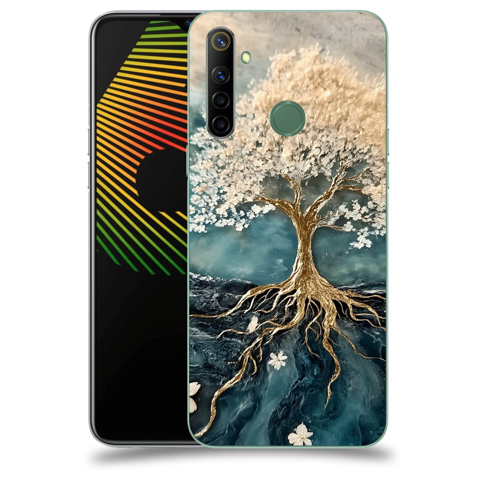 ACOVER Kryt na mobil Realme 6i - Zlatý život