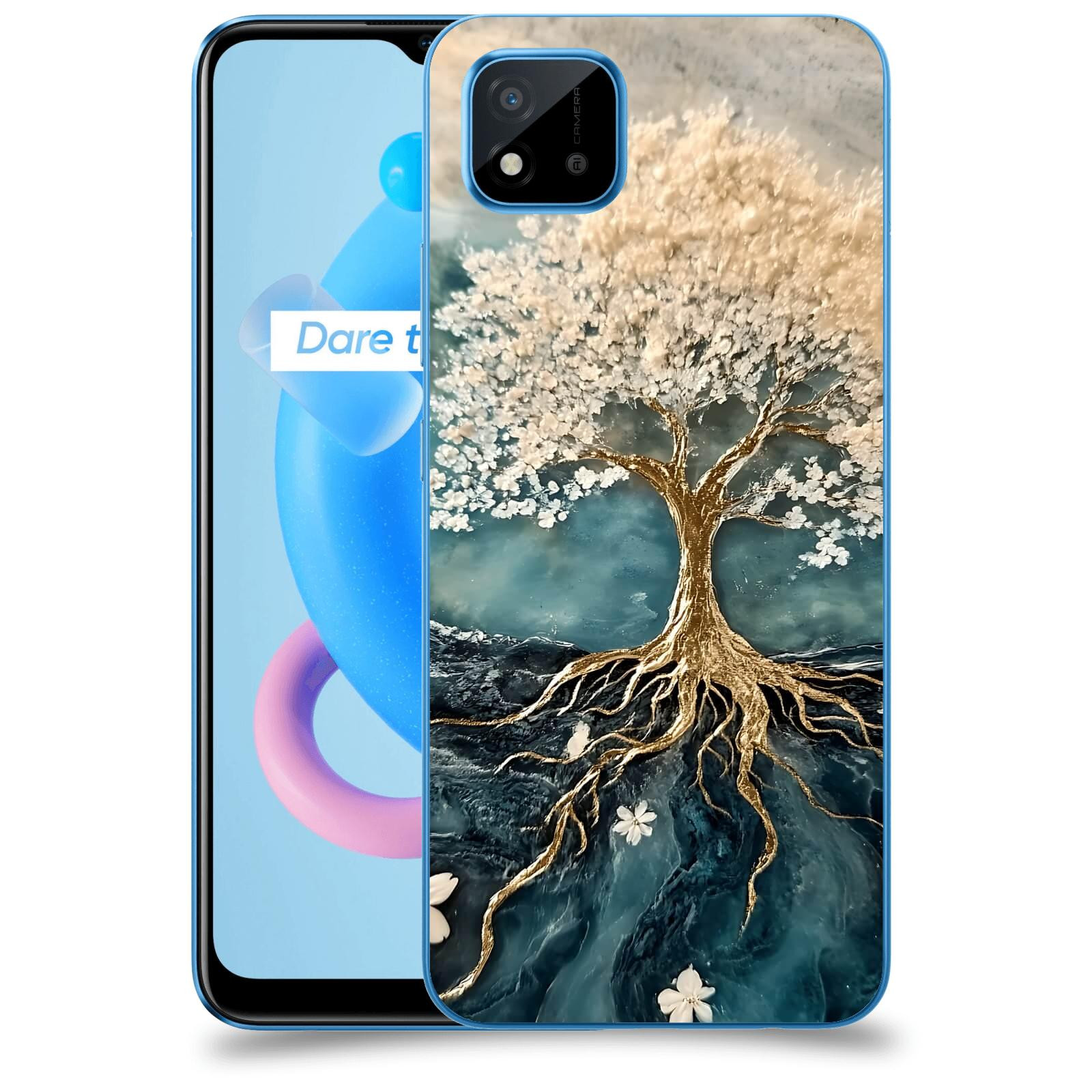 ACOVER Kryt na mobil Realme C11 (2021) - Zlatý život