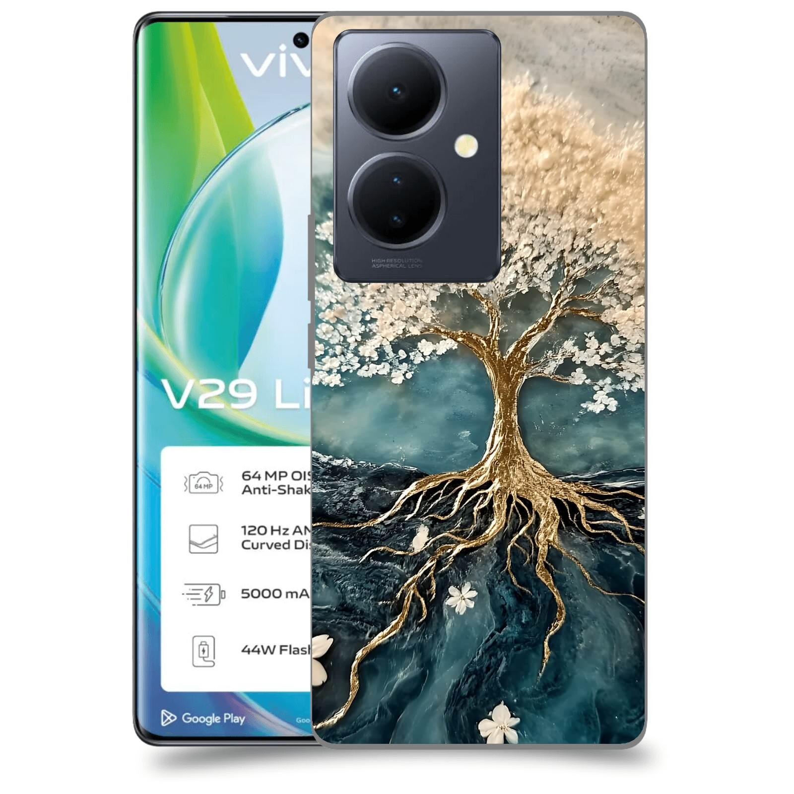 ACOVER Kryt na mobil VIVO V29 Lite 5G - Zlatý život