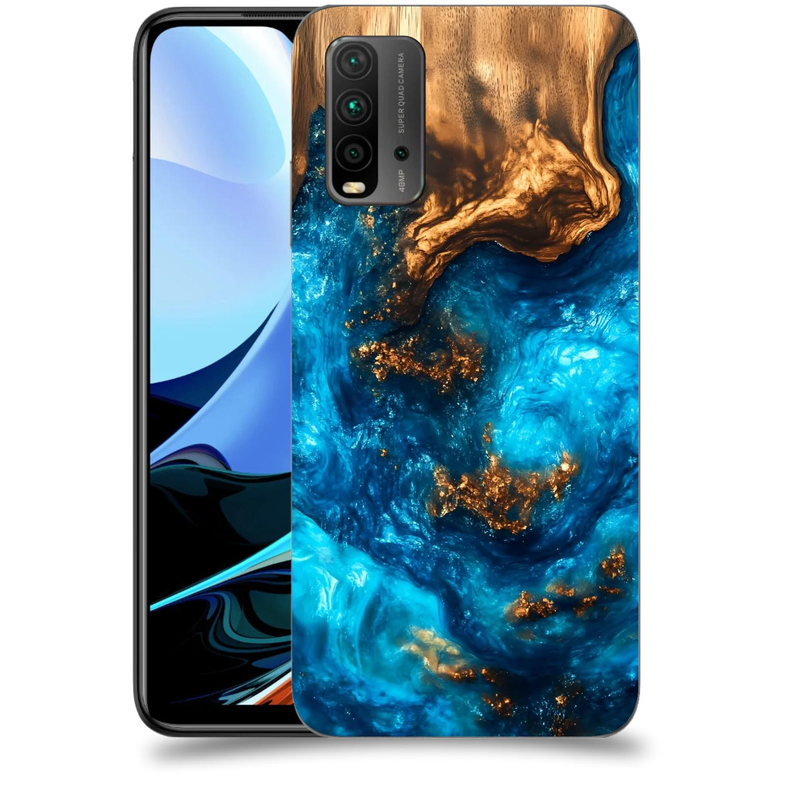 ACOVER Kryt na mobil Xiaomi Redmi 9T - Kosmická hloubka