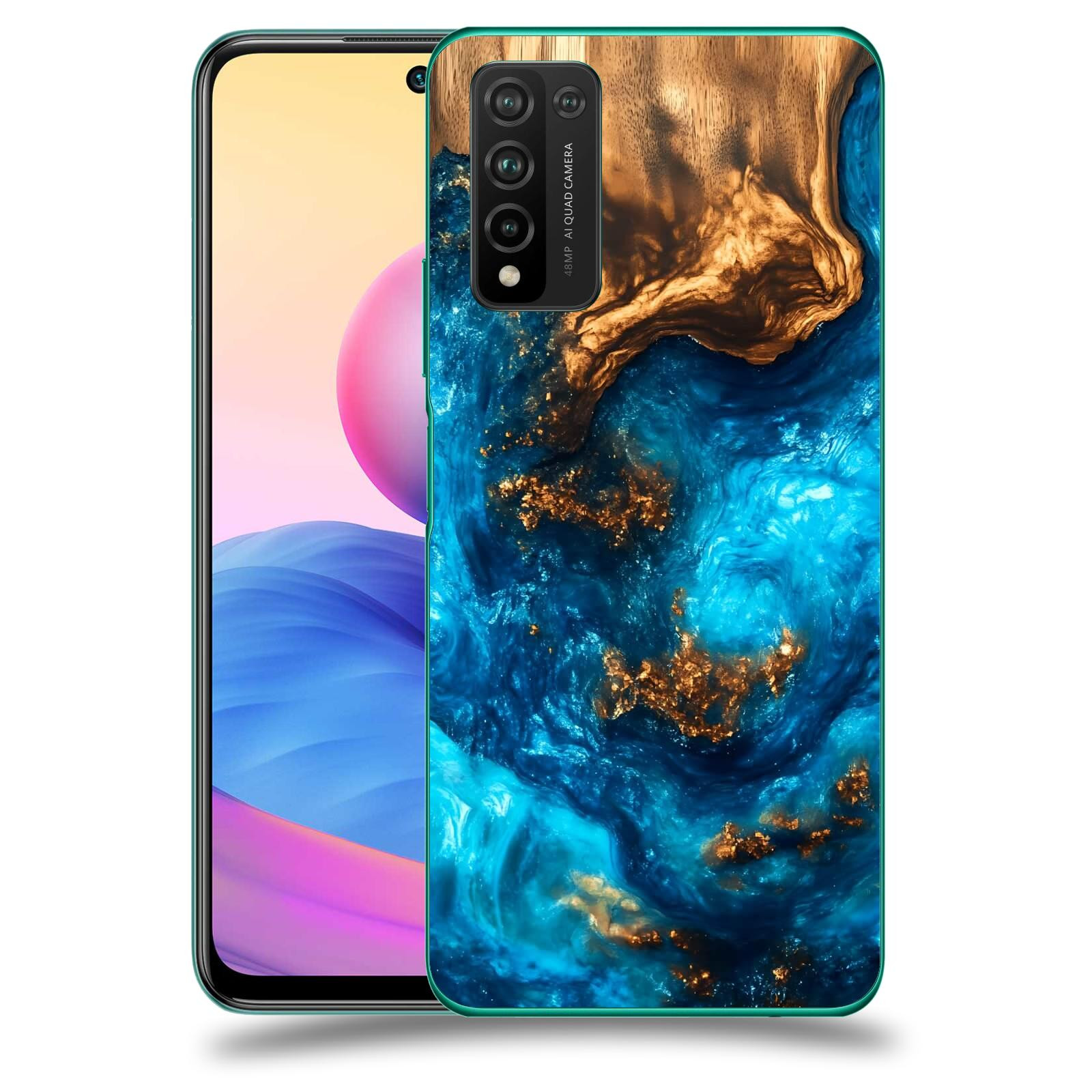 ACOVER Kryt na mobil Honor 10X Lite - Kosmická hloubka