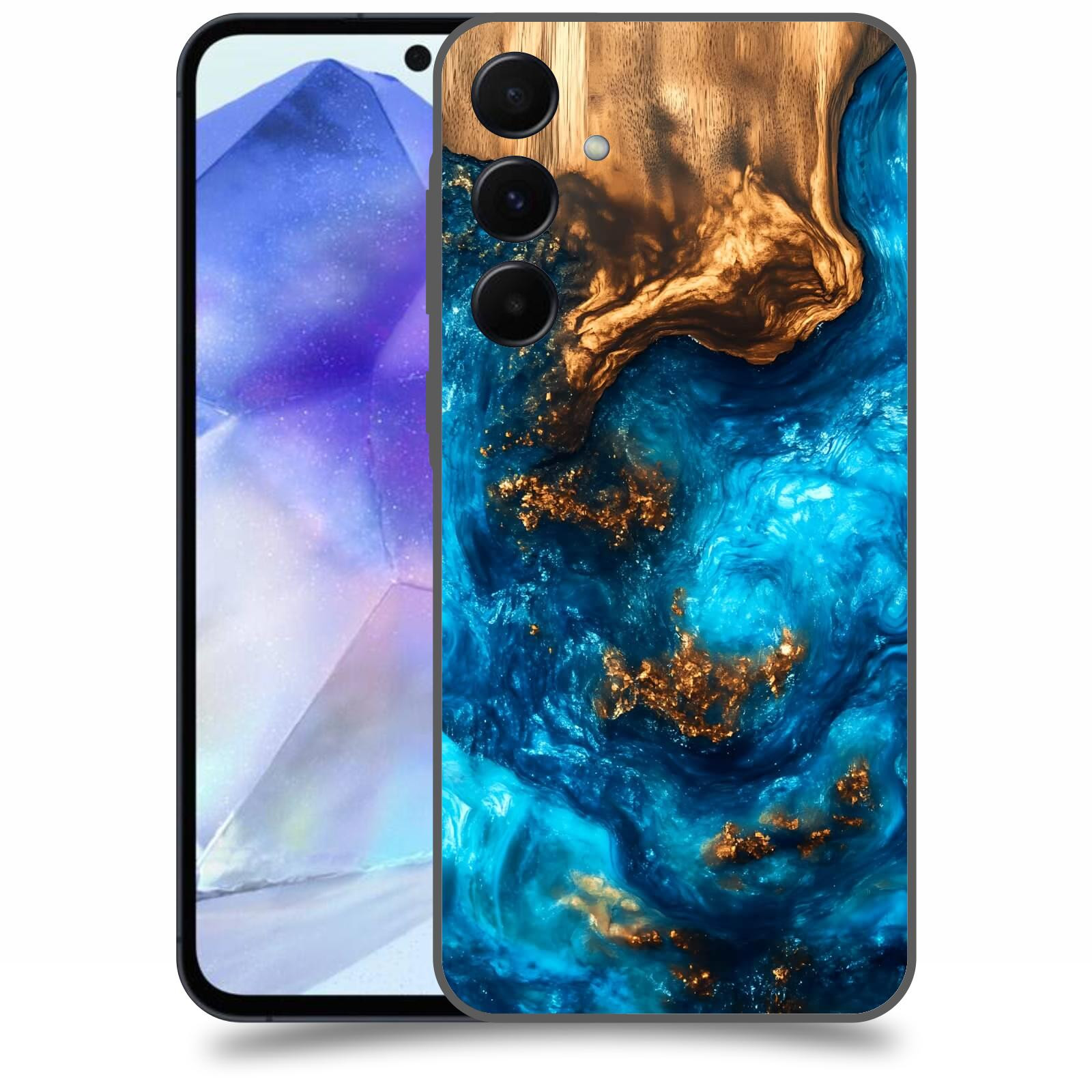 ACOVER Kryt na mobil Samsung Galaxy A55 5G - Kosmická hloubka