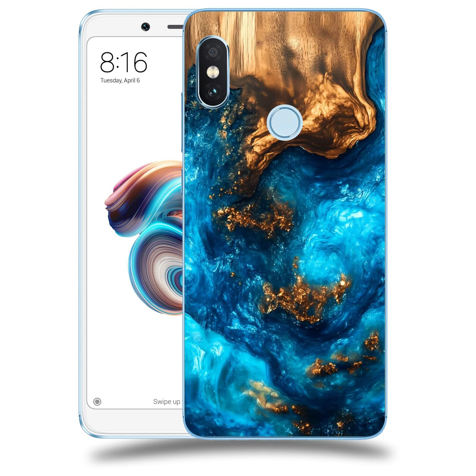 ACOVER Kryt na mobil Xiaomi Redmi Note 5 Global - Kosmická hloubka