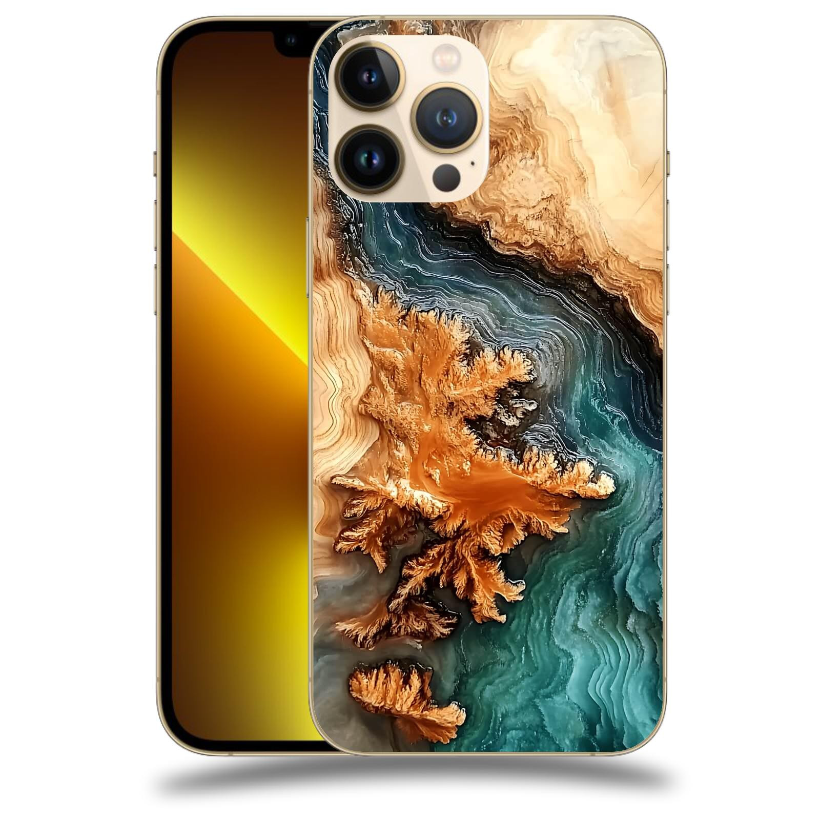 ACOVER Kryt na mobil Apple iPhone 13 Pro - Minerální tok