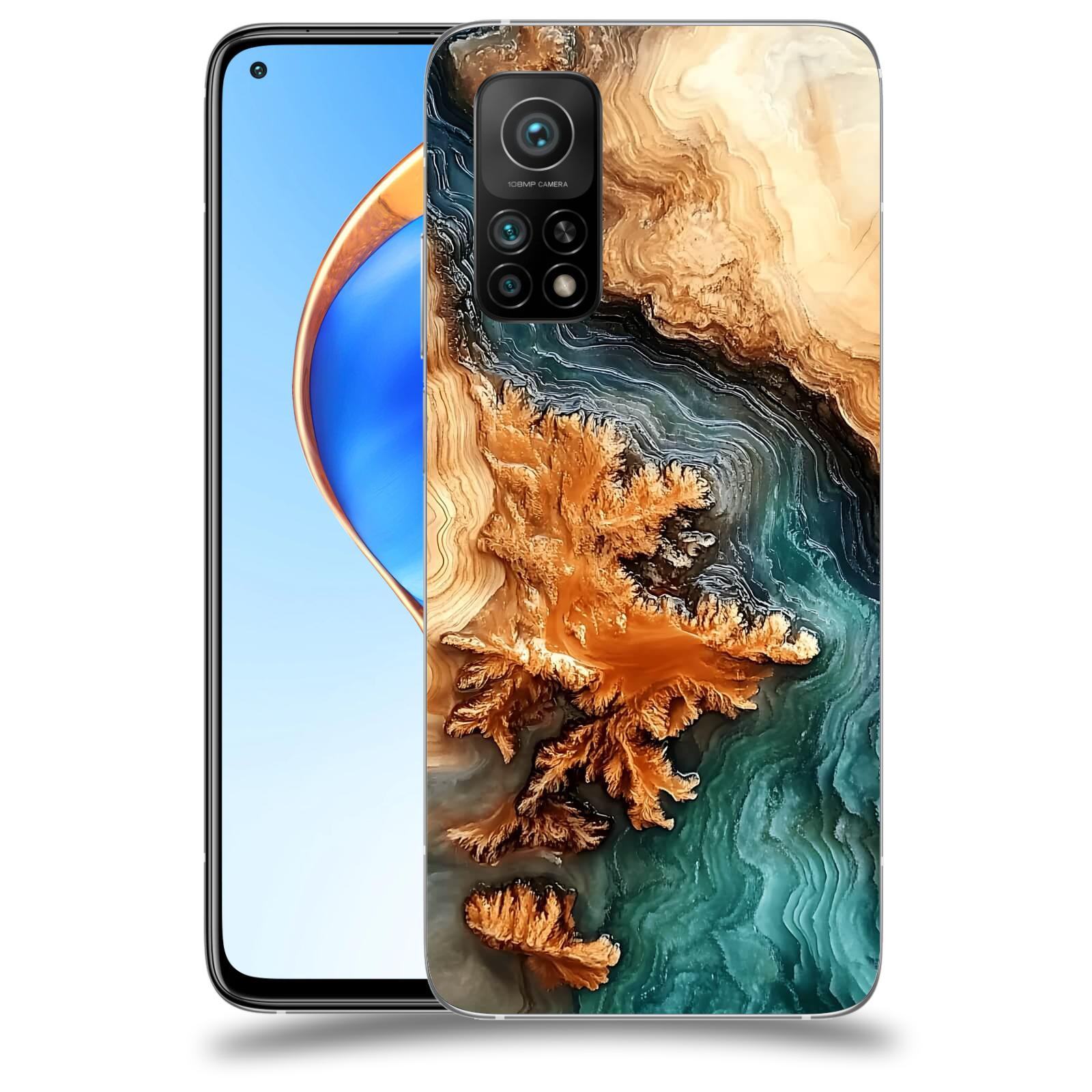 ACOVER Kryt na mobil Xiaomi Mi 10T Pro - Minerální tok