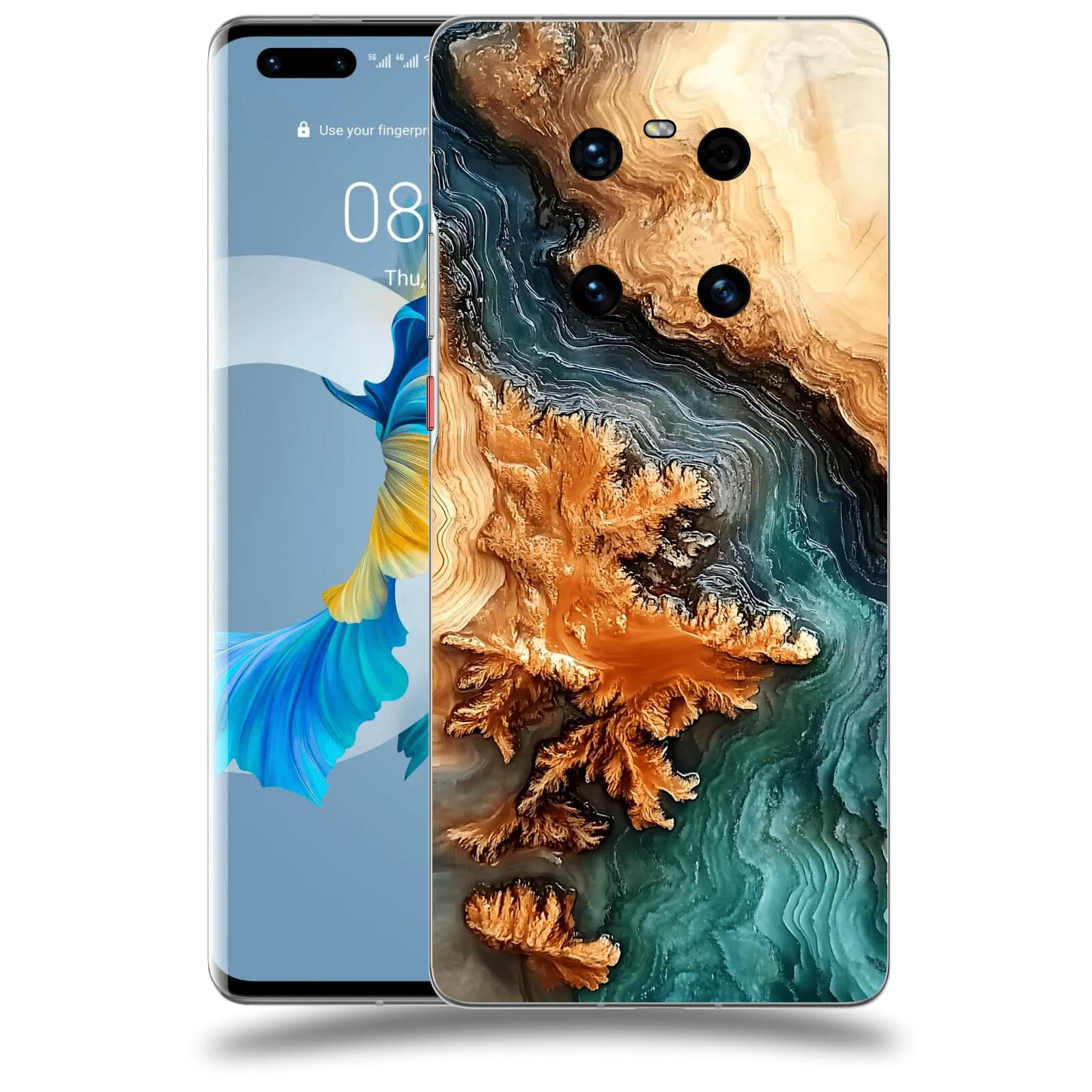 ACOVER Kryt na mobil Huawei Mate 40 Pro - Minerální tok