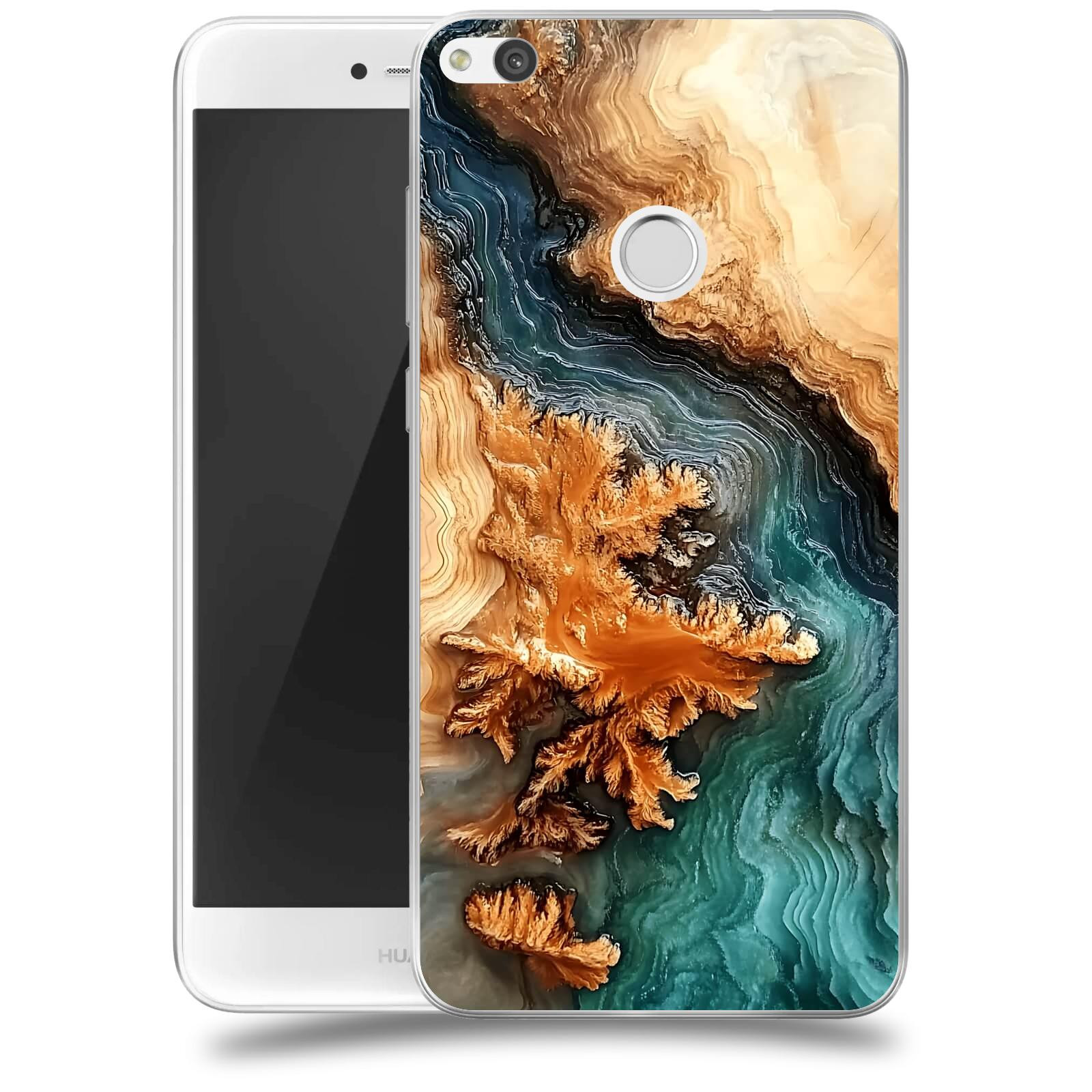 ACOVER Kryt na mobil Huawei P9 Lite 2017 - Minerální tok